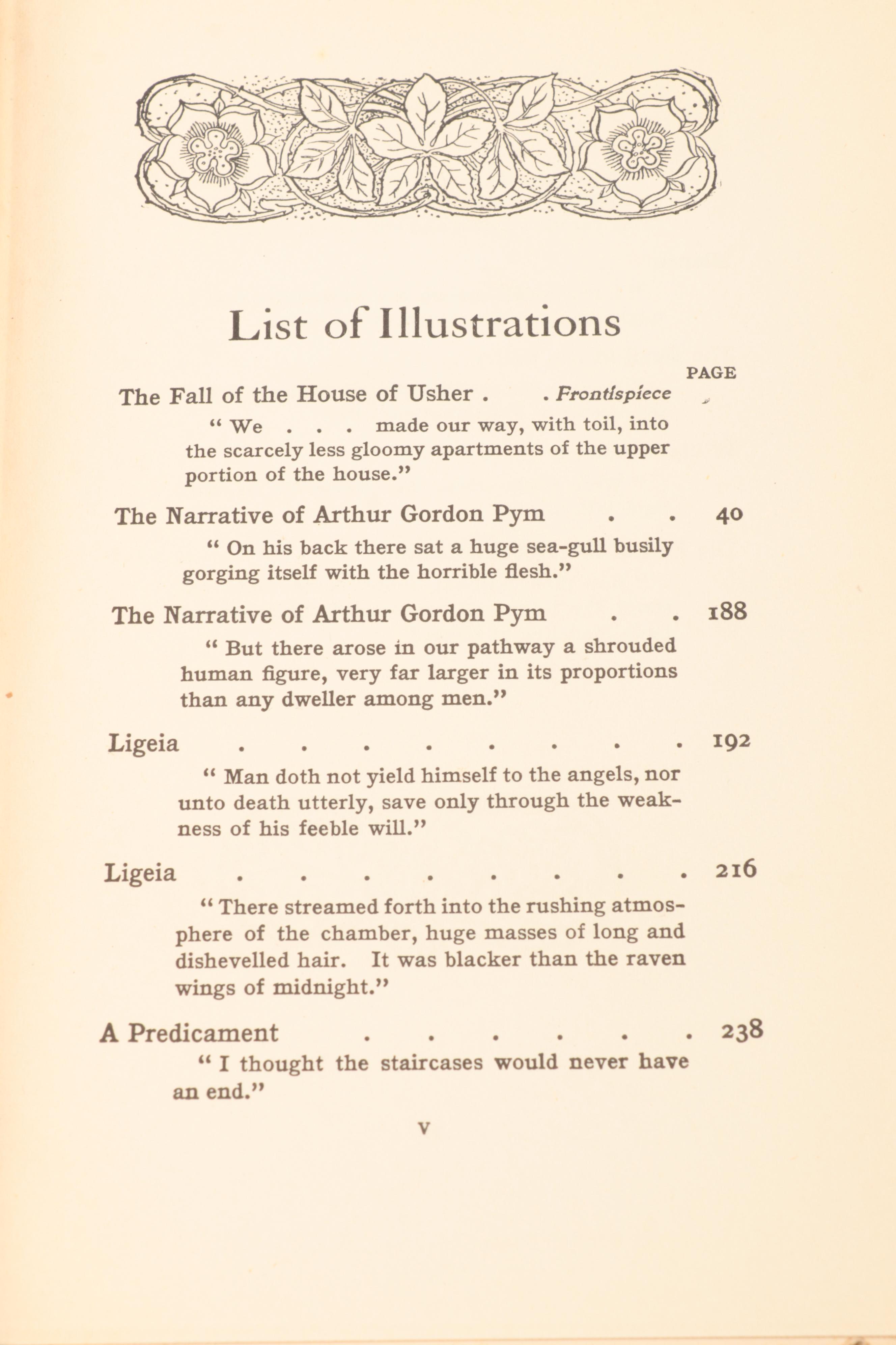 Limited Edition "Complete Works of Edgar Allan Poe" Ten-Volume Set