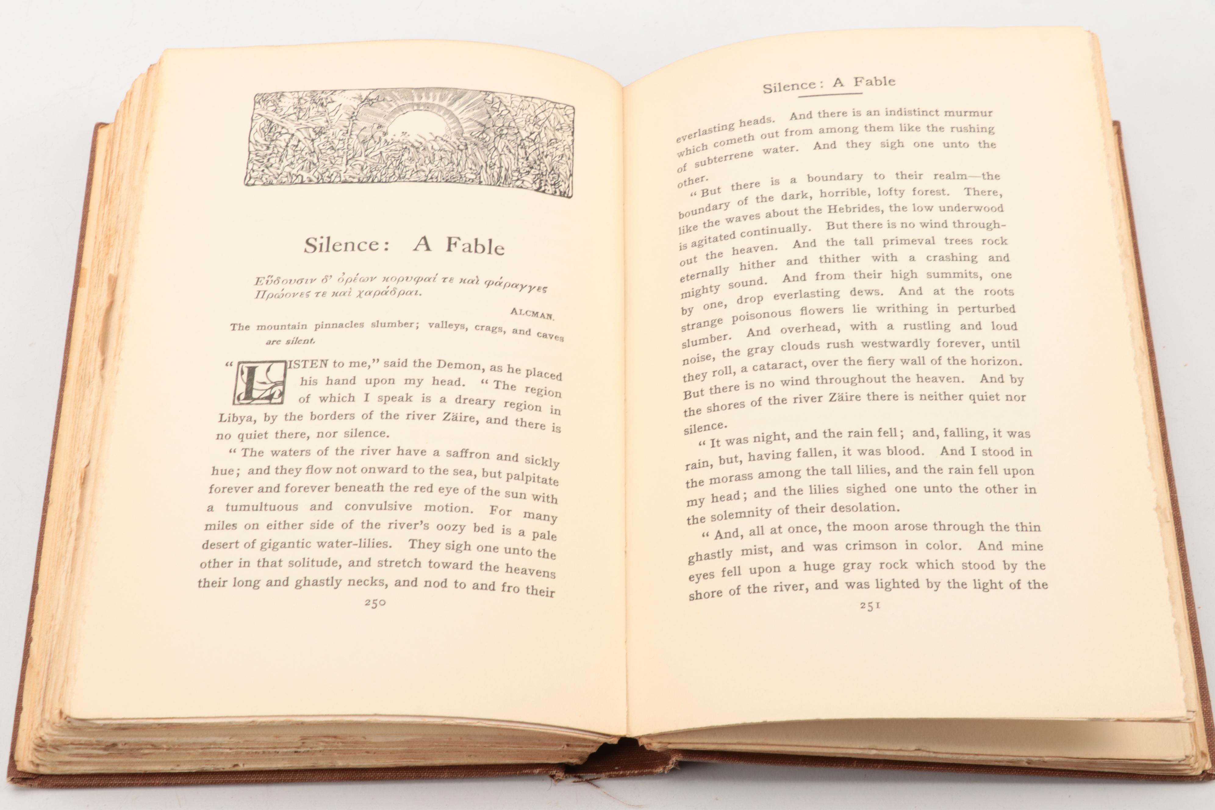 Limited Edition "Complete Works of Edgar Allan Poe" Ten-Volume Set