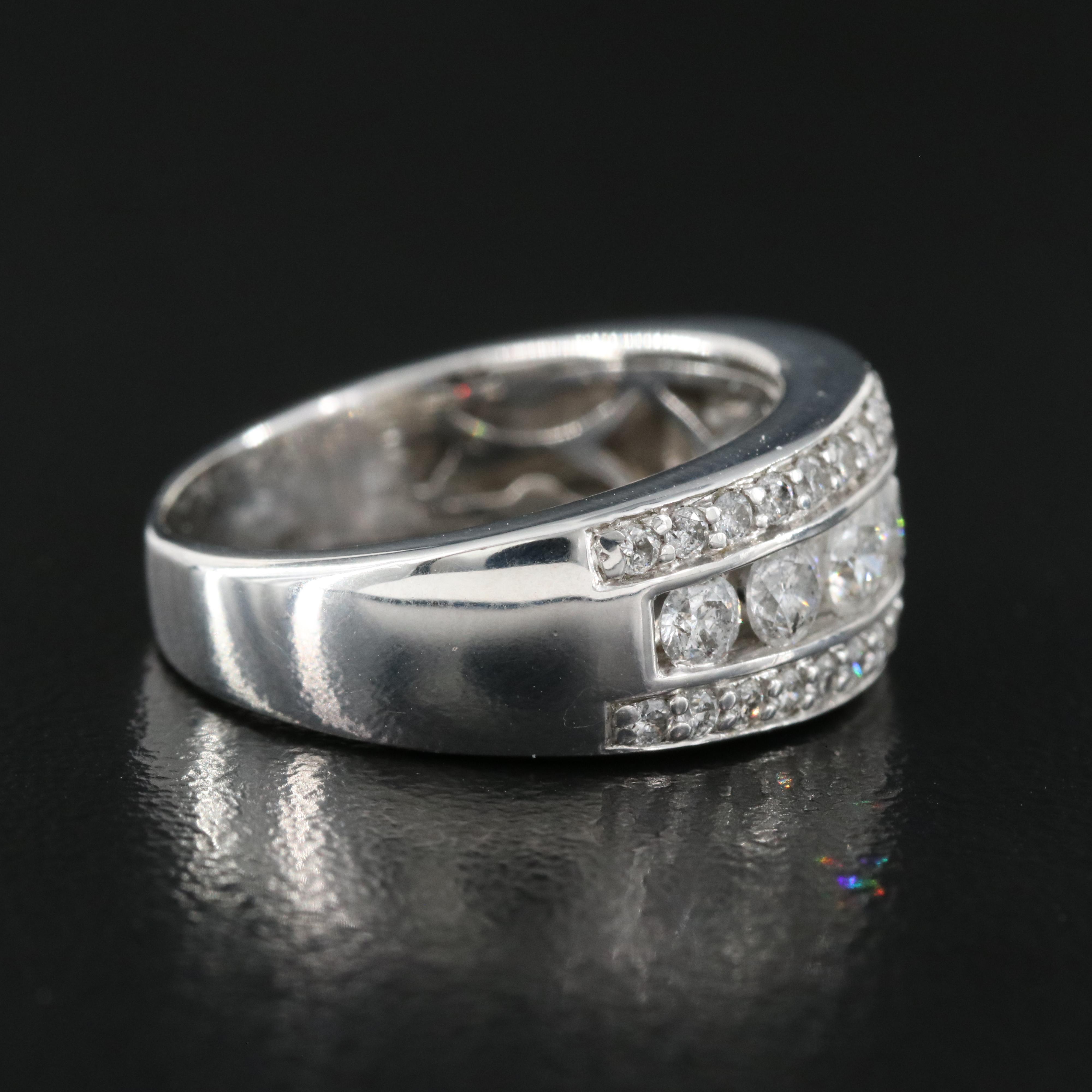 14K 0.96 CTW Diamond Ring