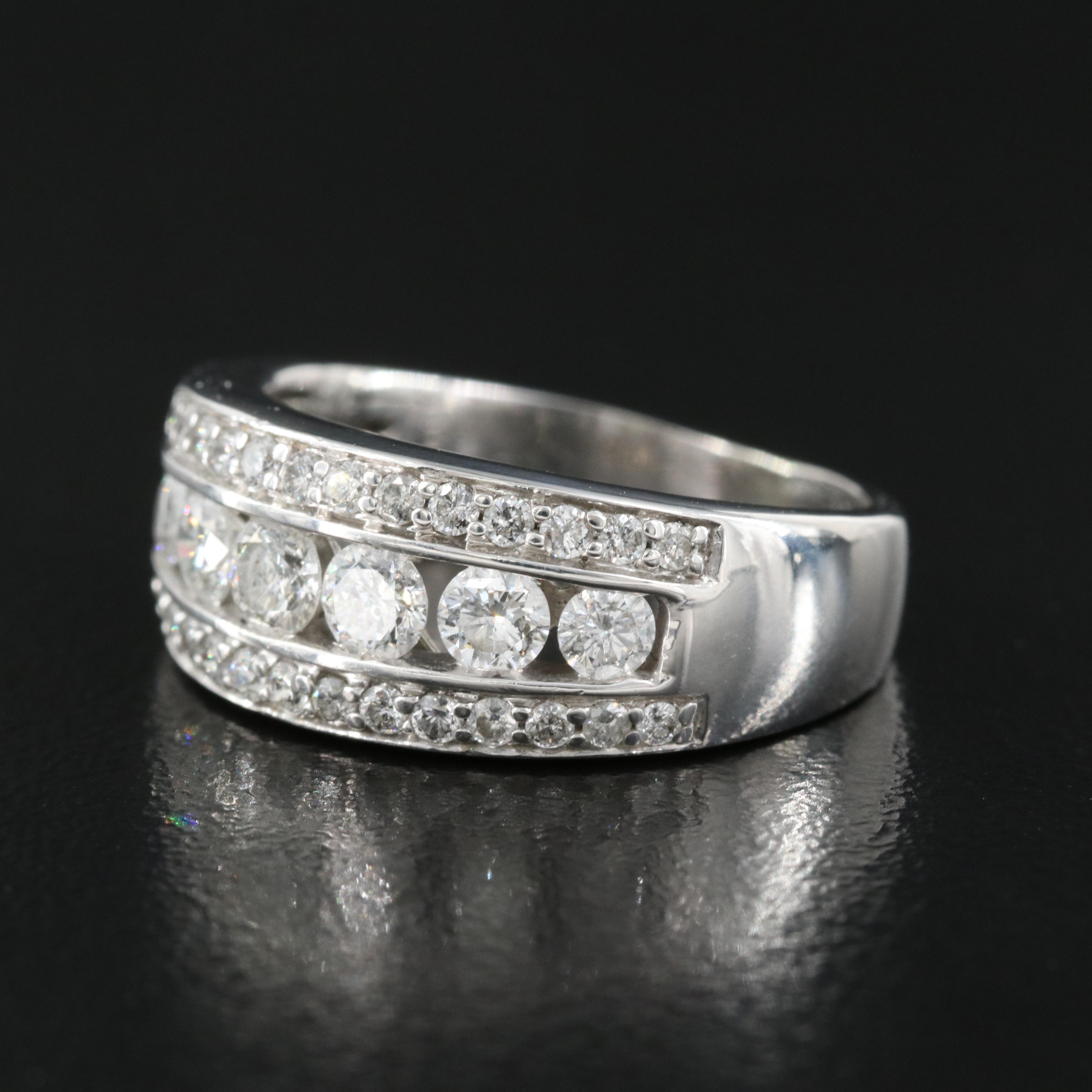 14K 0.96 CTW Diamond Ring