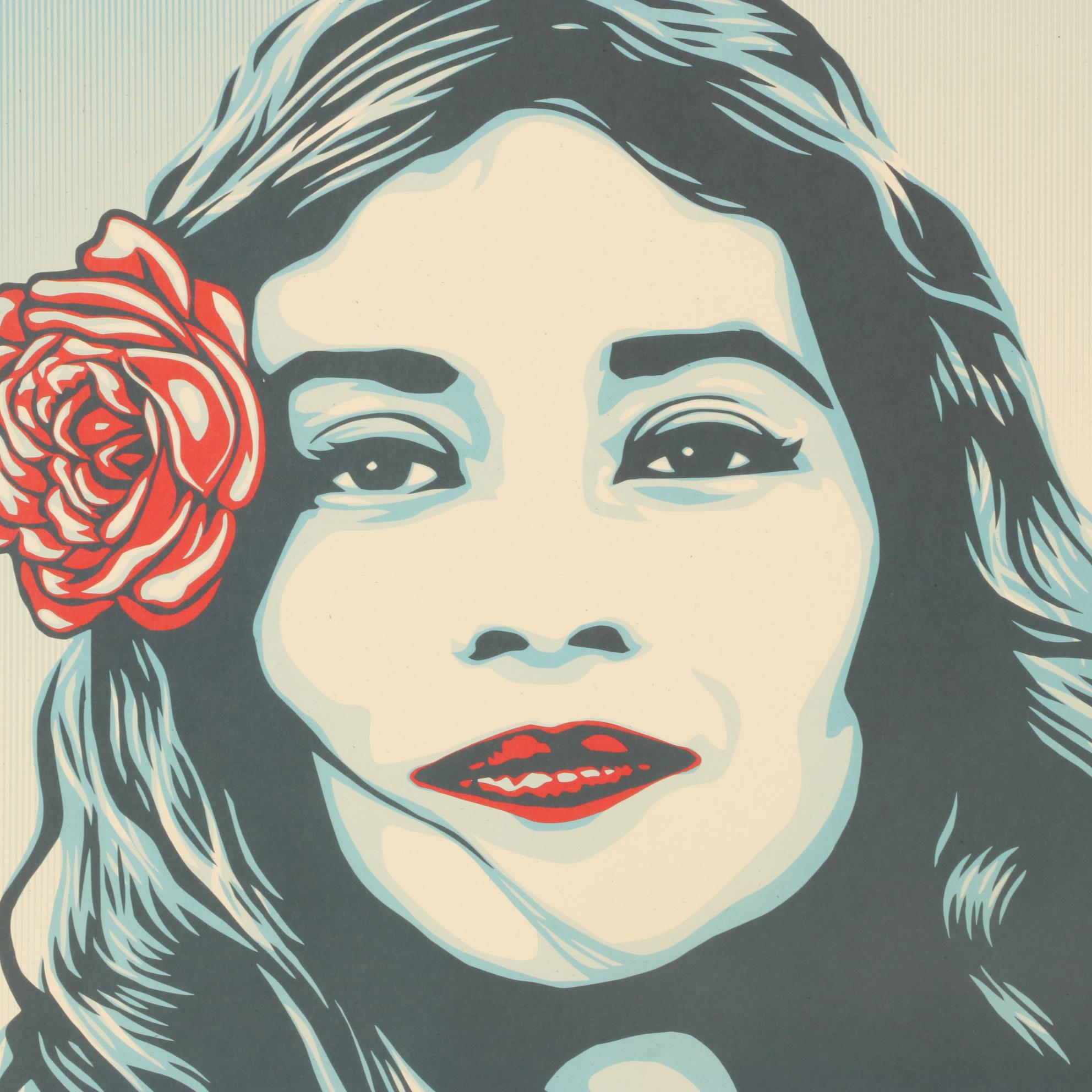 Shepard Fairey for Amplifier Offset Poster "We the People: Defend Dignity"
