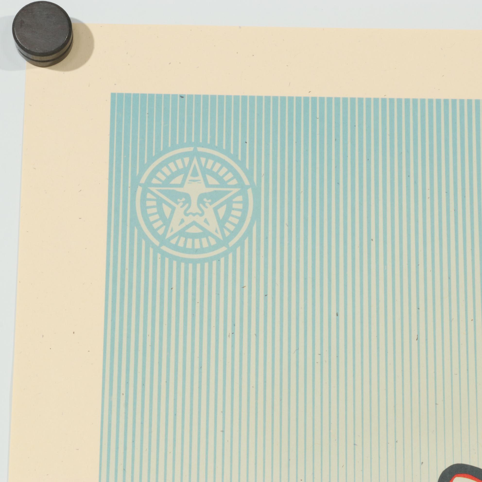 Shepard Fairey for Amplifier Offset Poster "We the People: Defend Dignity"