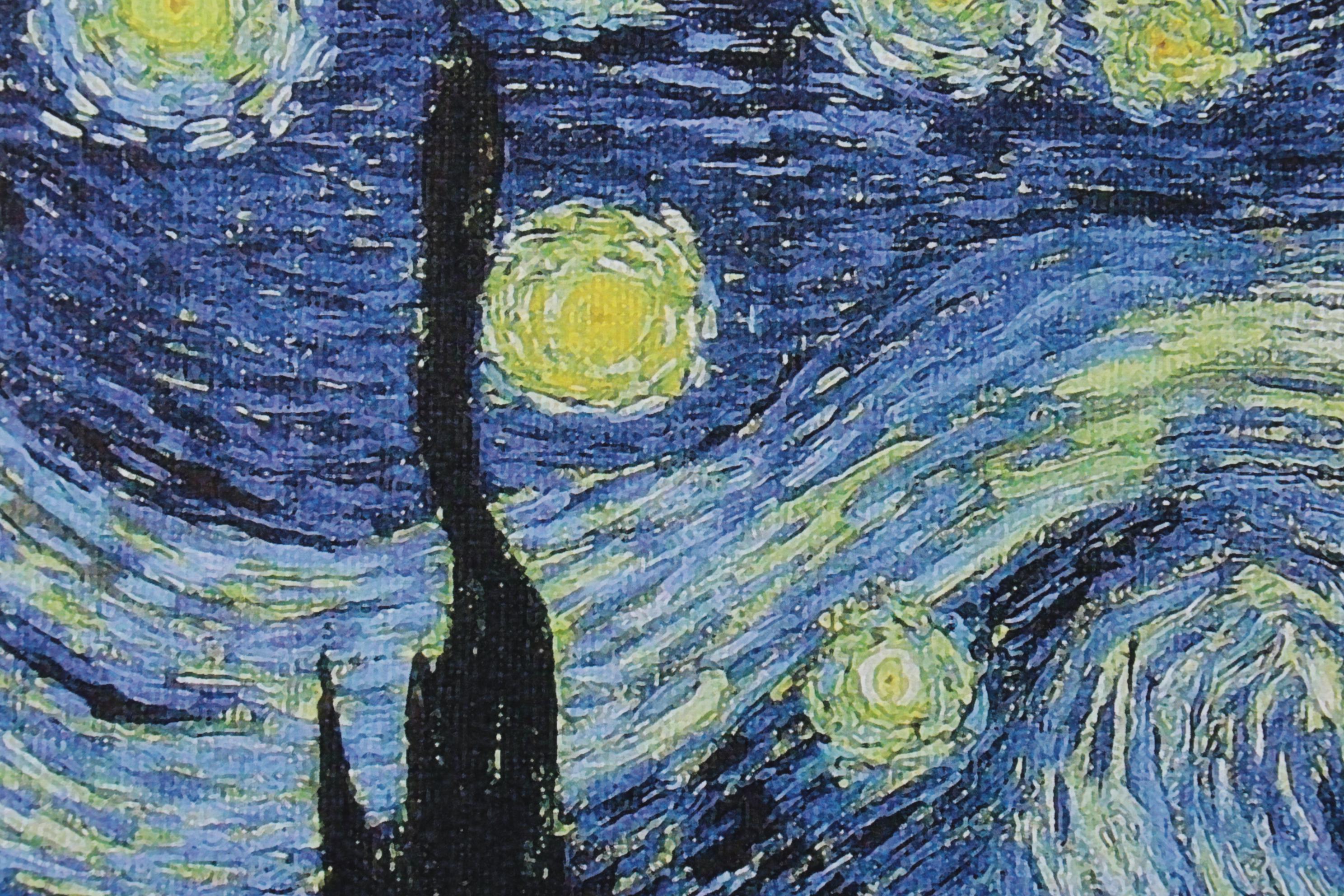 Death NYC Digital Pop Art Print "Charlie Brown and Snoopy / Starry Night"