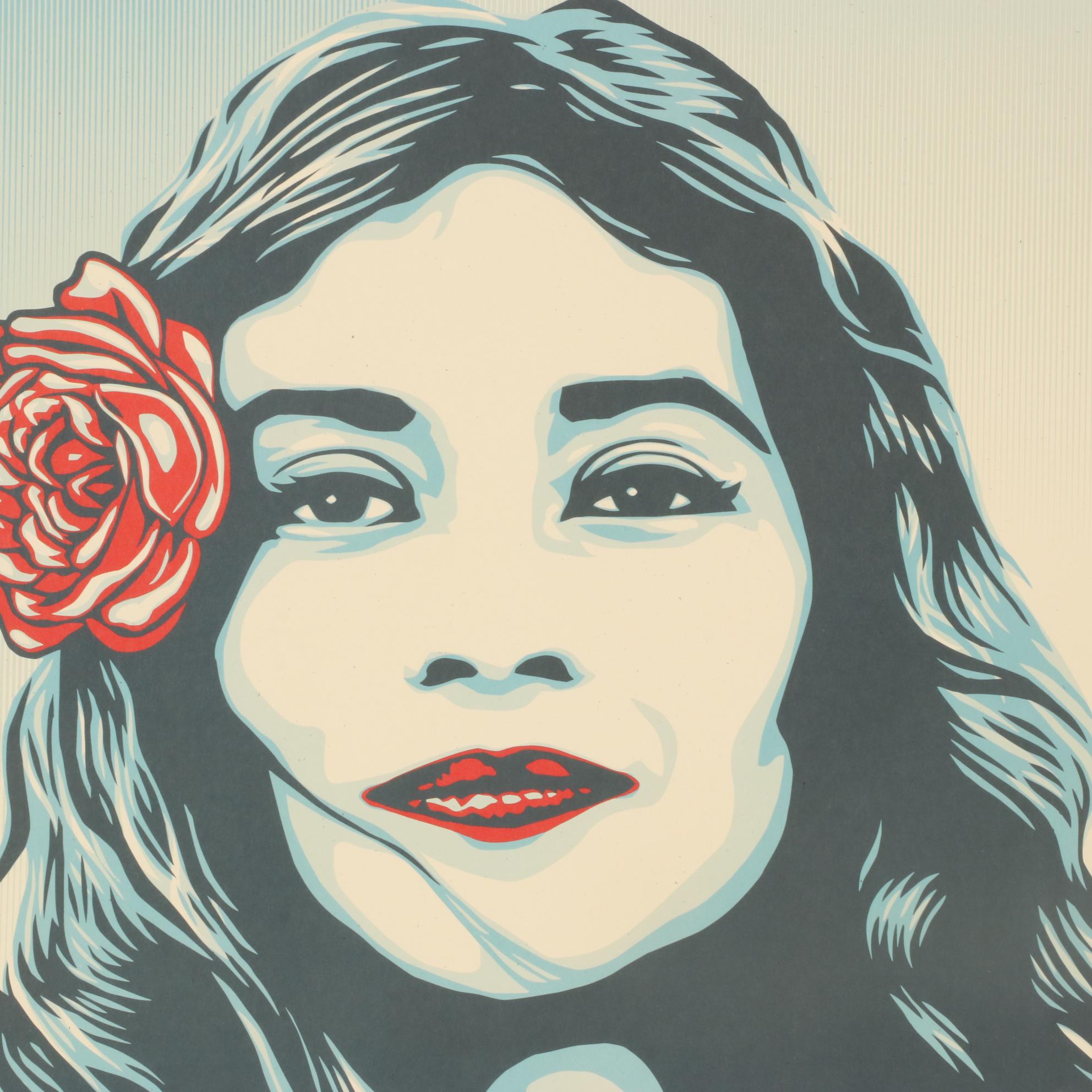 Shepard Fairey for Amplifier Offset Poster "We the People: Defend Dignity"