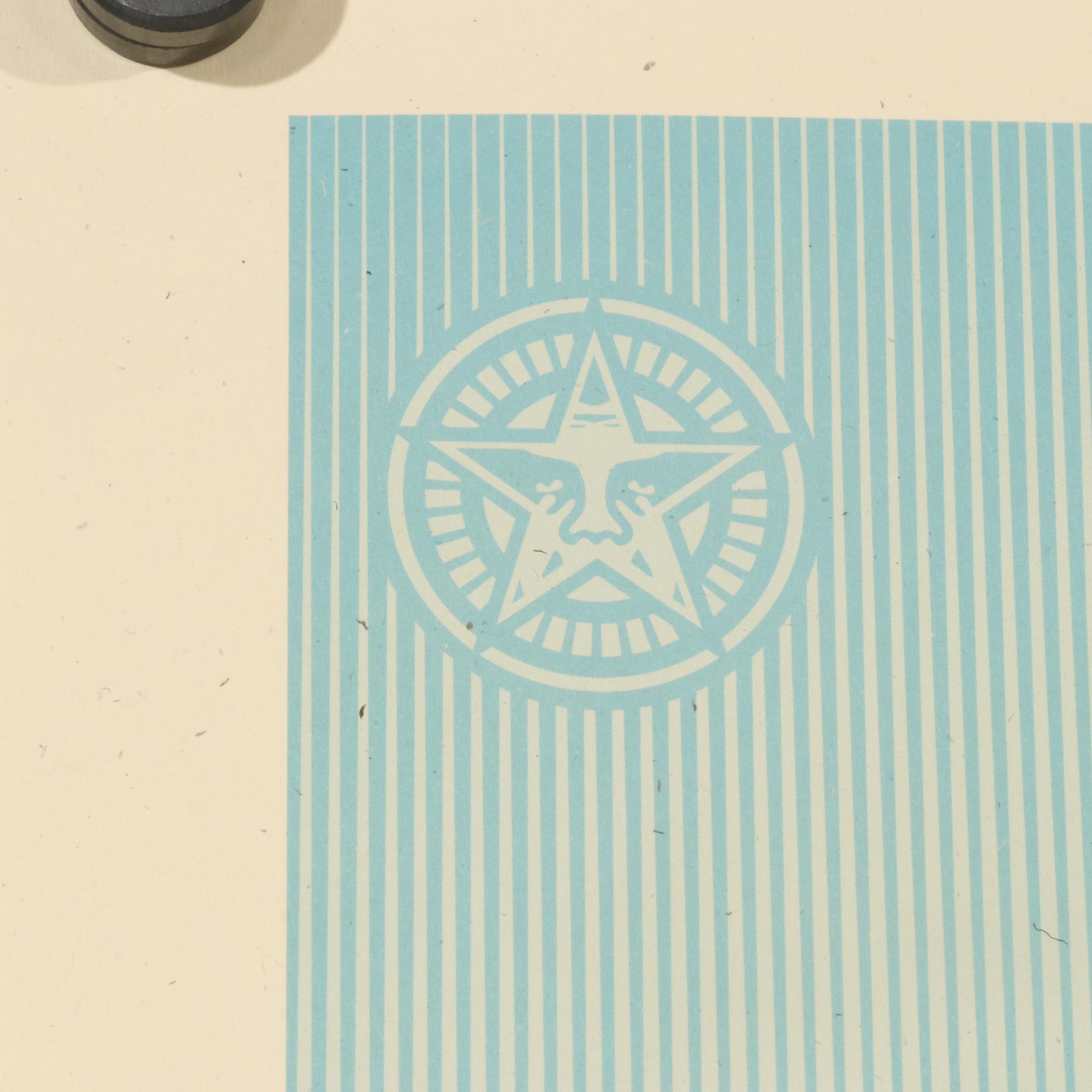 Shepard Fairey for Amplifier Offset Poster "We the People: Defend Dignity"