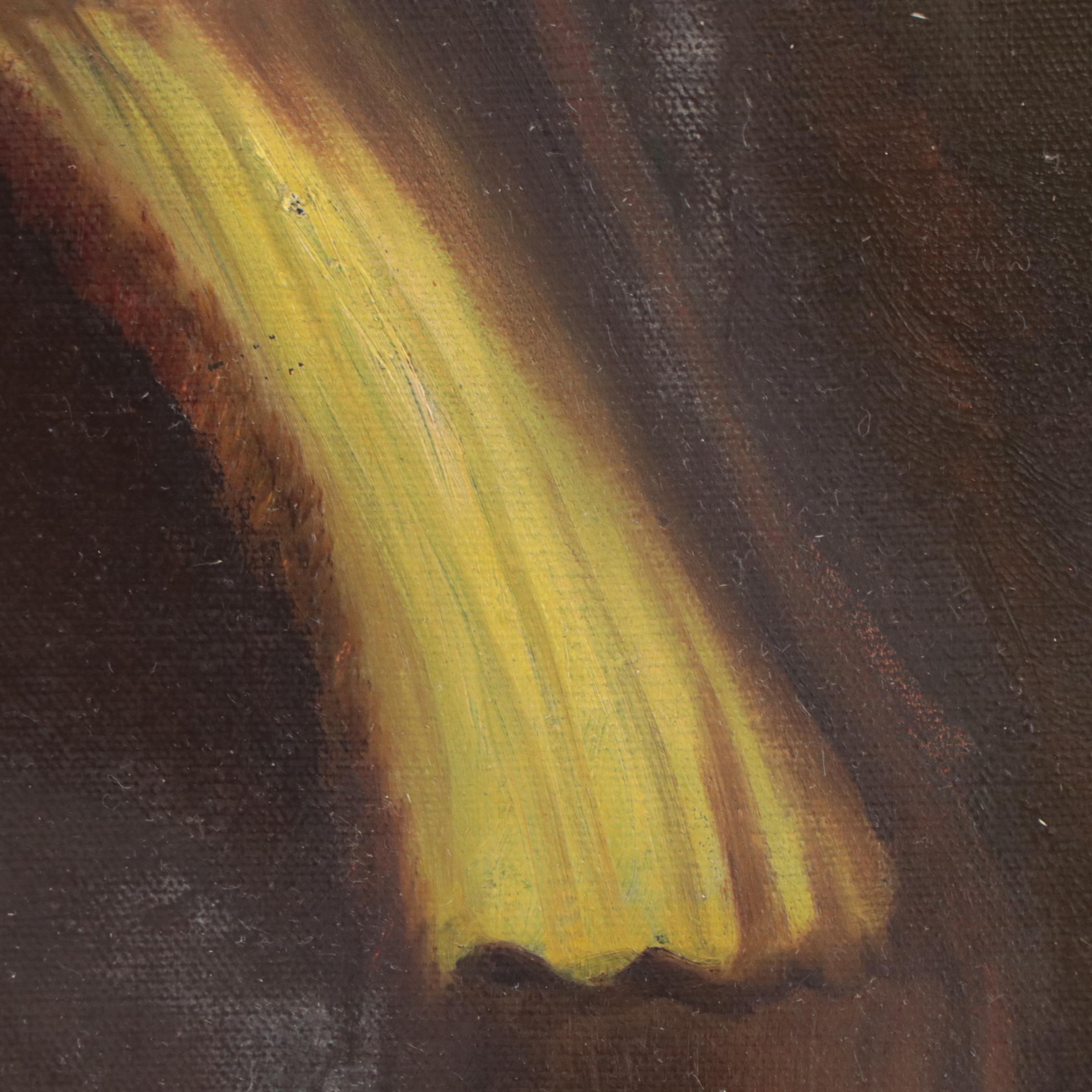 Travers Portrait Oil Painting Inspired by Rembrandt