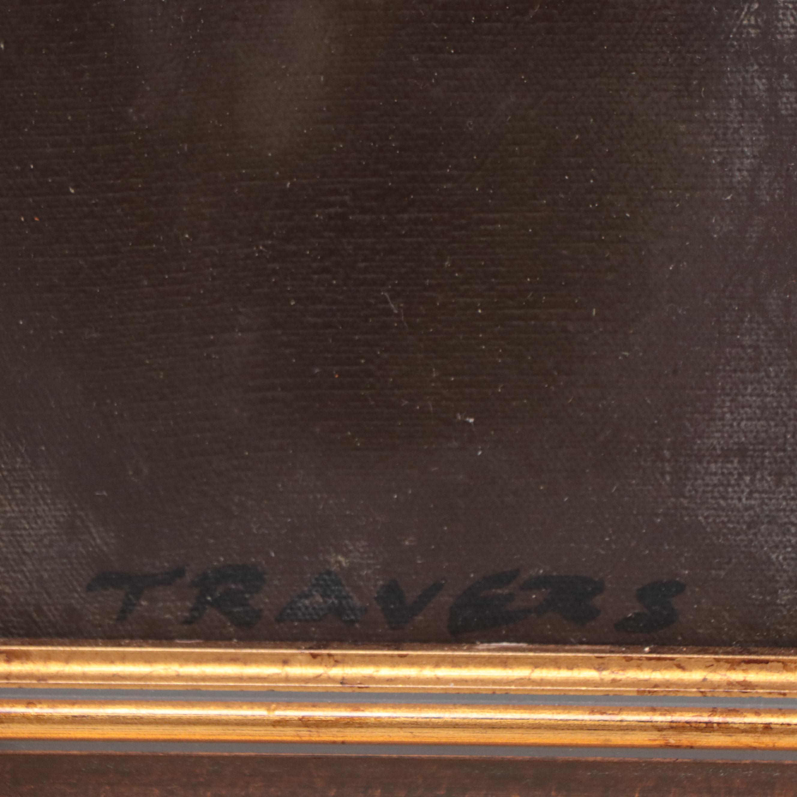 Travers Portrait Oil Painting Inspired by Rembrandt