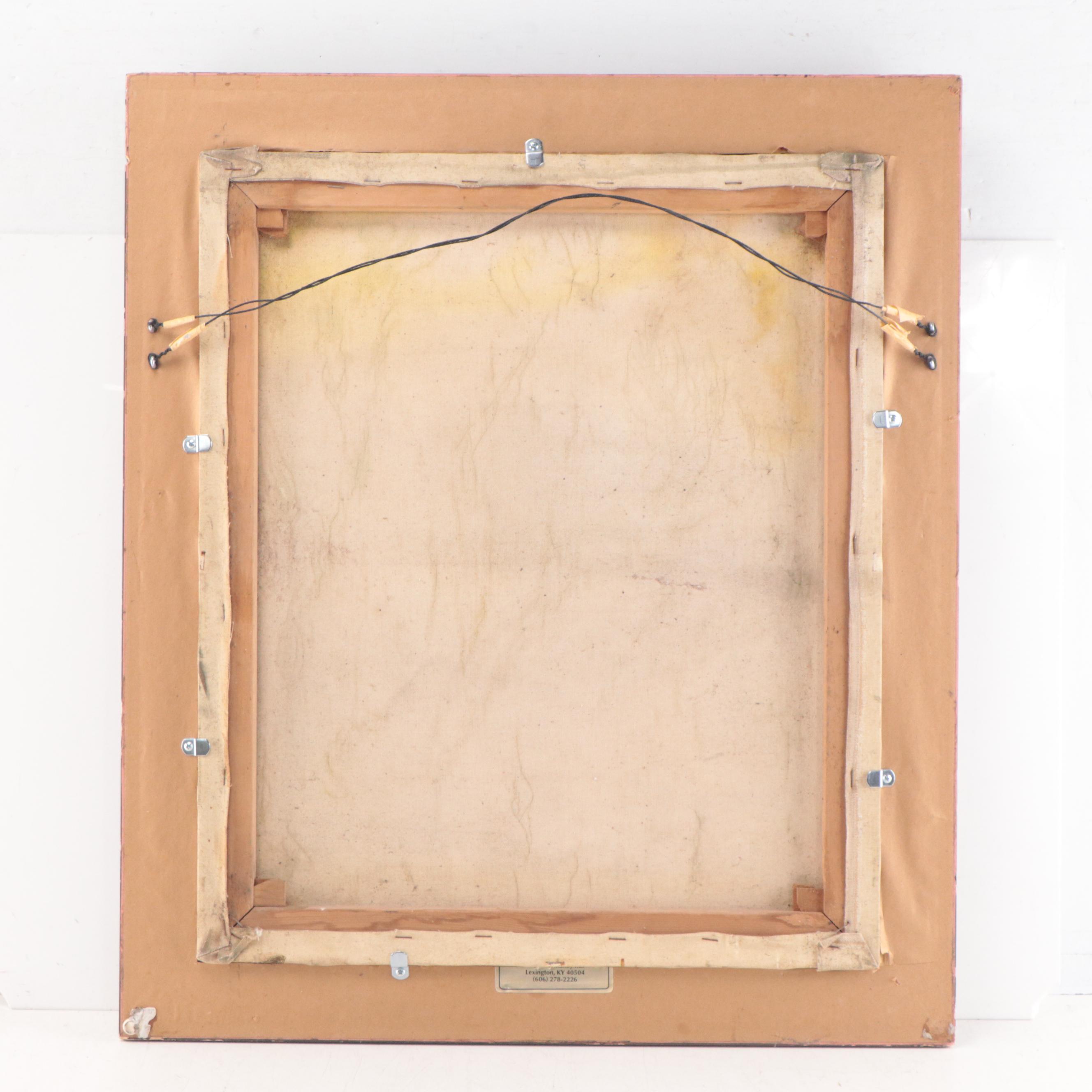 Travers Portrait Oil Painting Inspired by Rembrandt