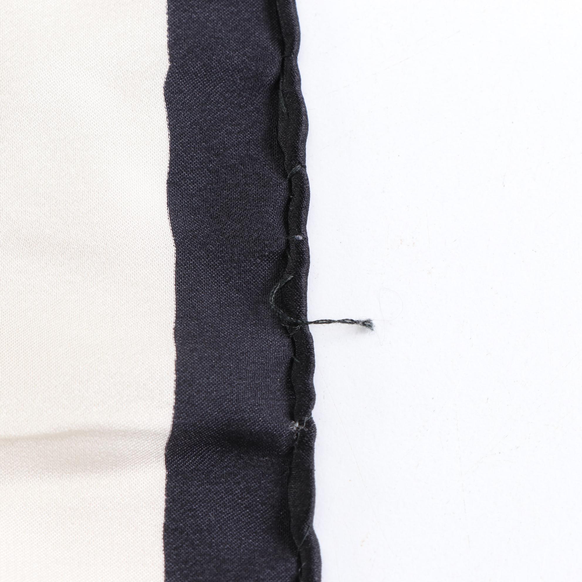 Chanel Gift Box Ribbon Print Scarf 90 in Silk Charmeuse