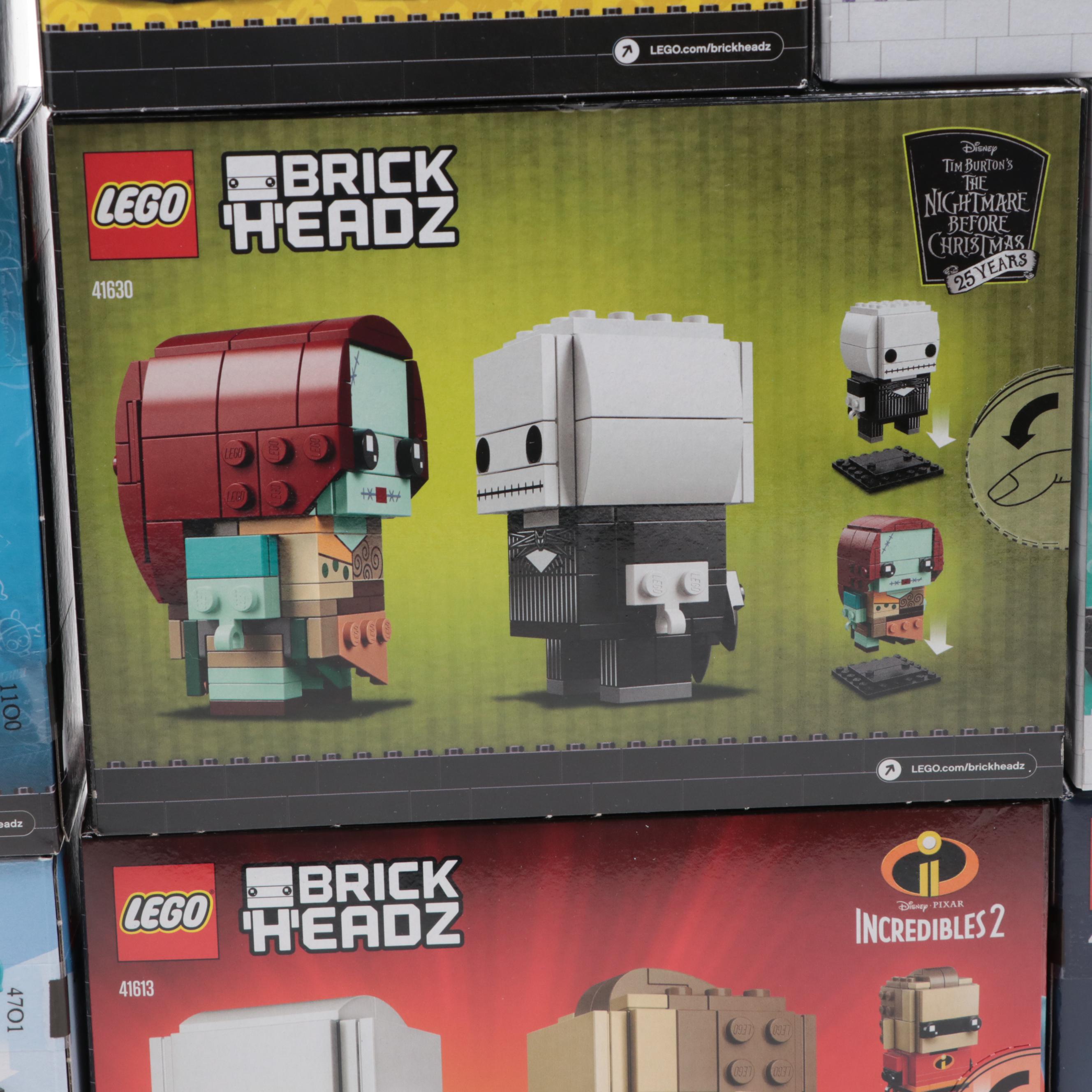 LEGO Disney Brick Headz Construction Kits Including Donald Duck, Belle and More