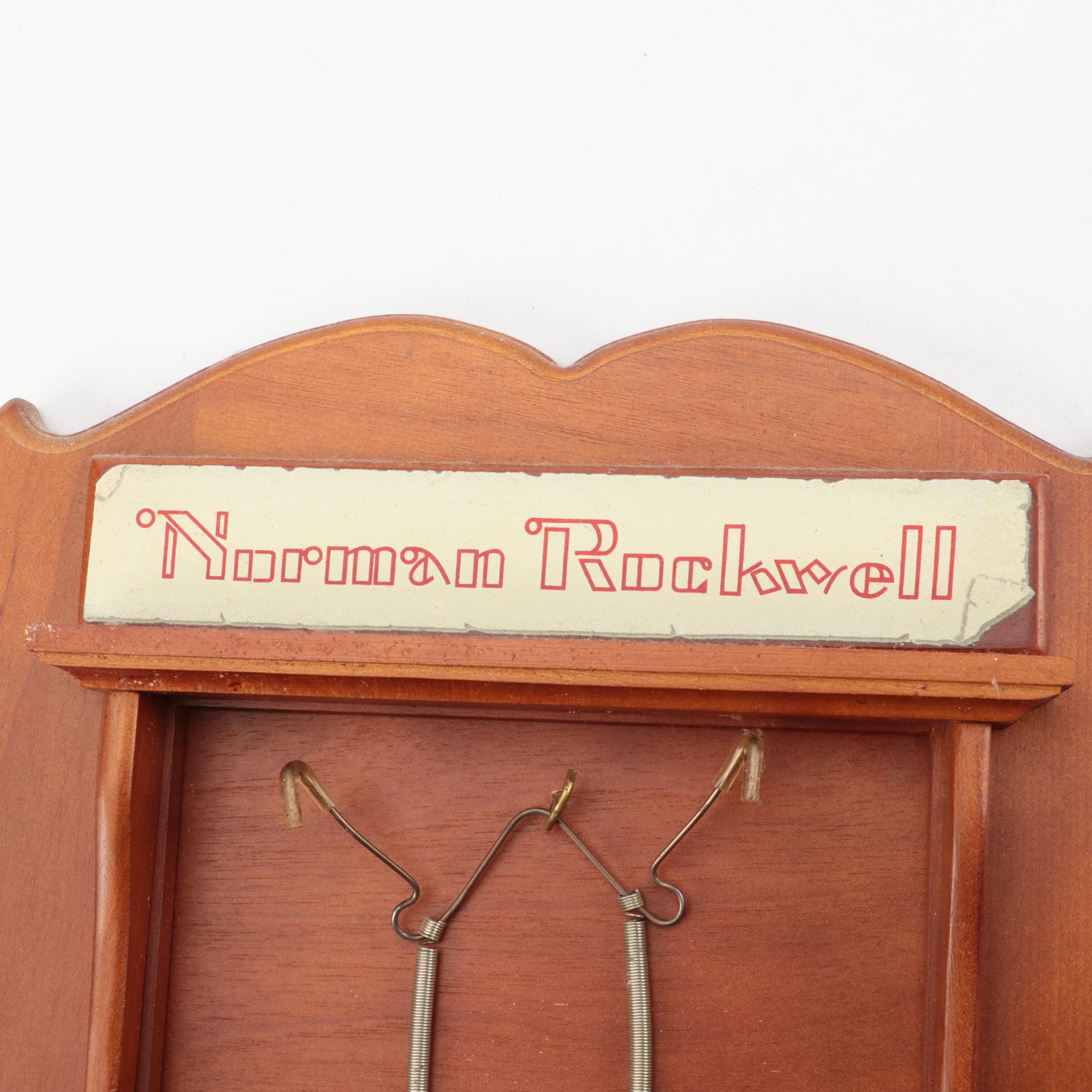 Bradford Exchange Norman Rockwell "For All Time" Collector Plate Wall Calendar