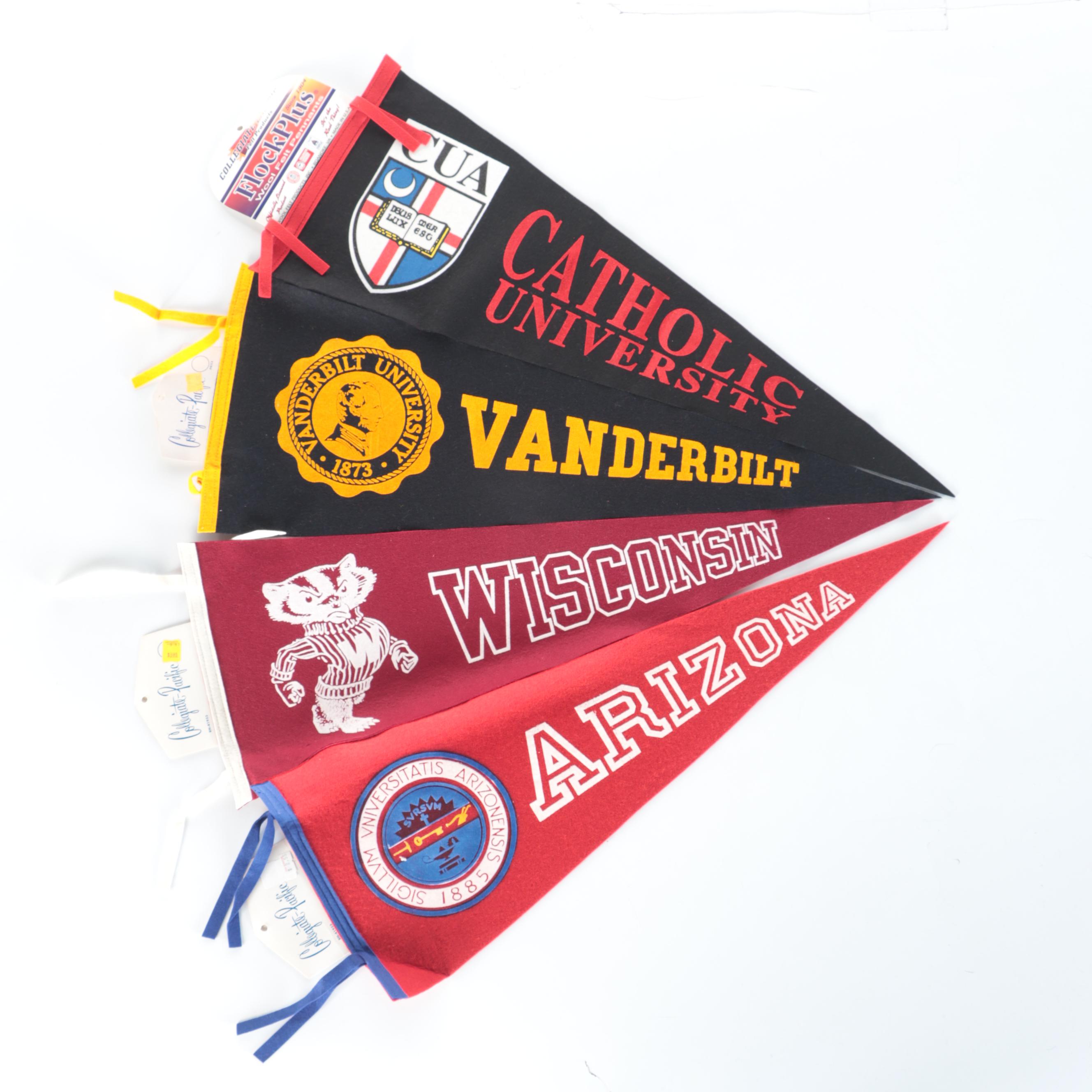 Duke, Auburn and More Collegiate Pennants, 1970s–2000s