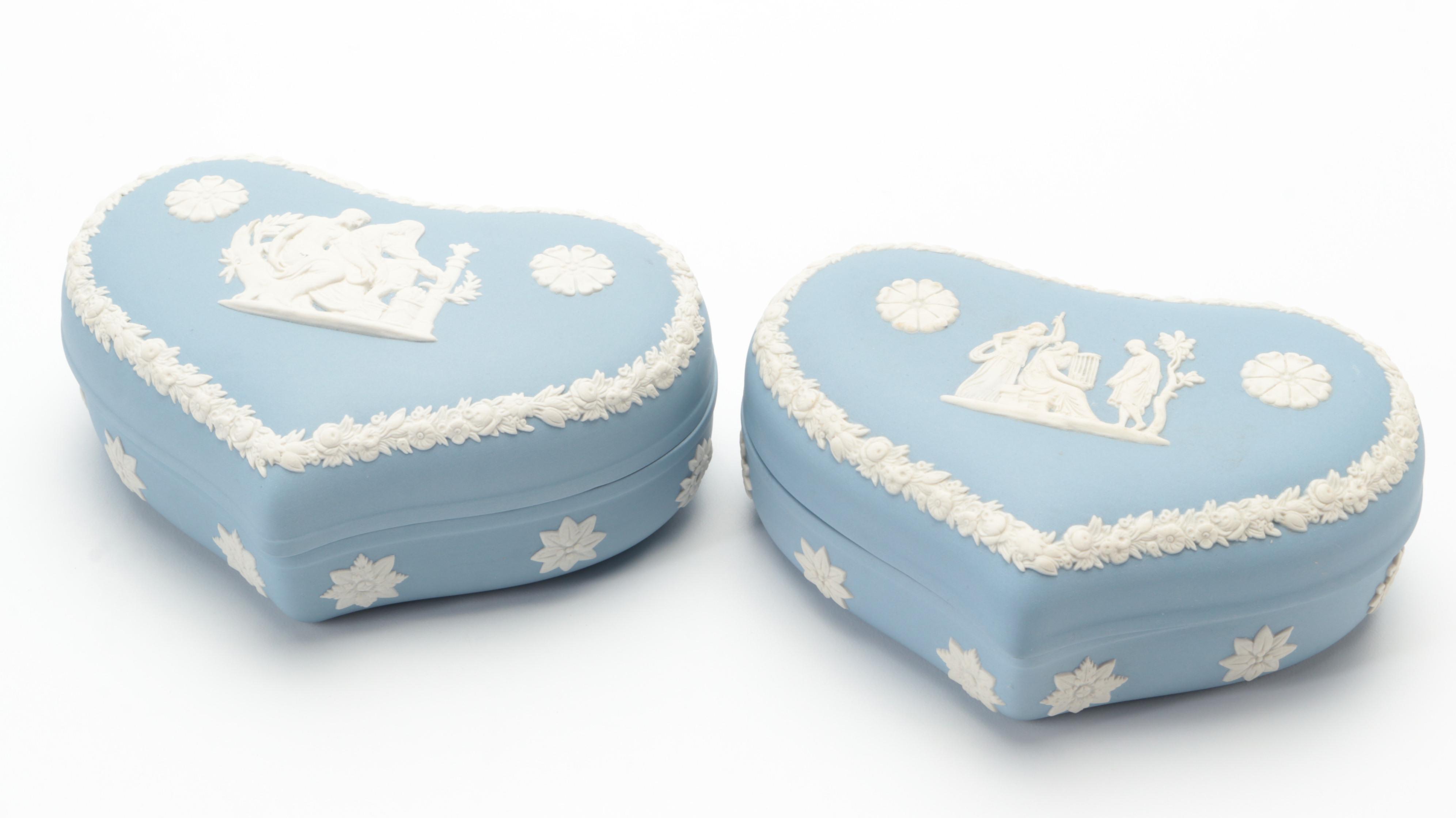 Wedgwood Jasperware Boxes, Ashtray and Dish Collection