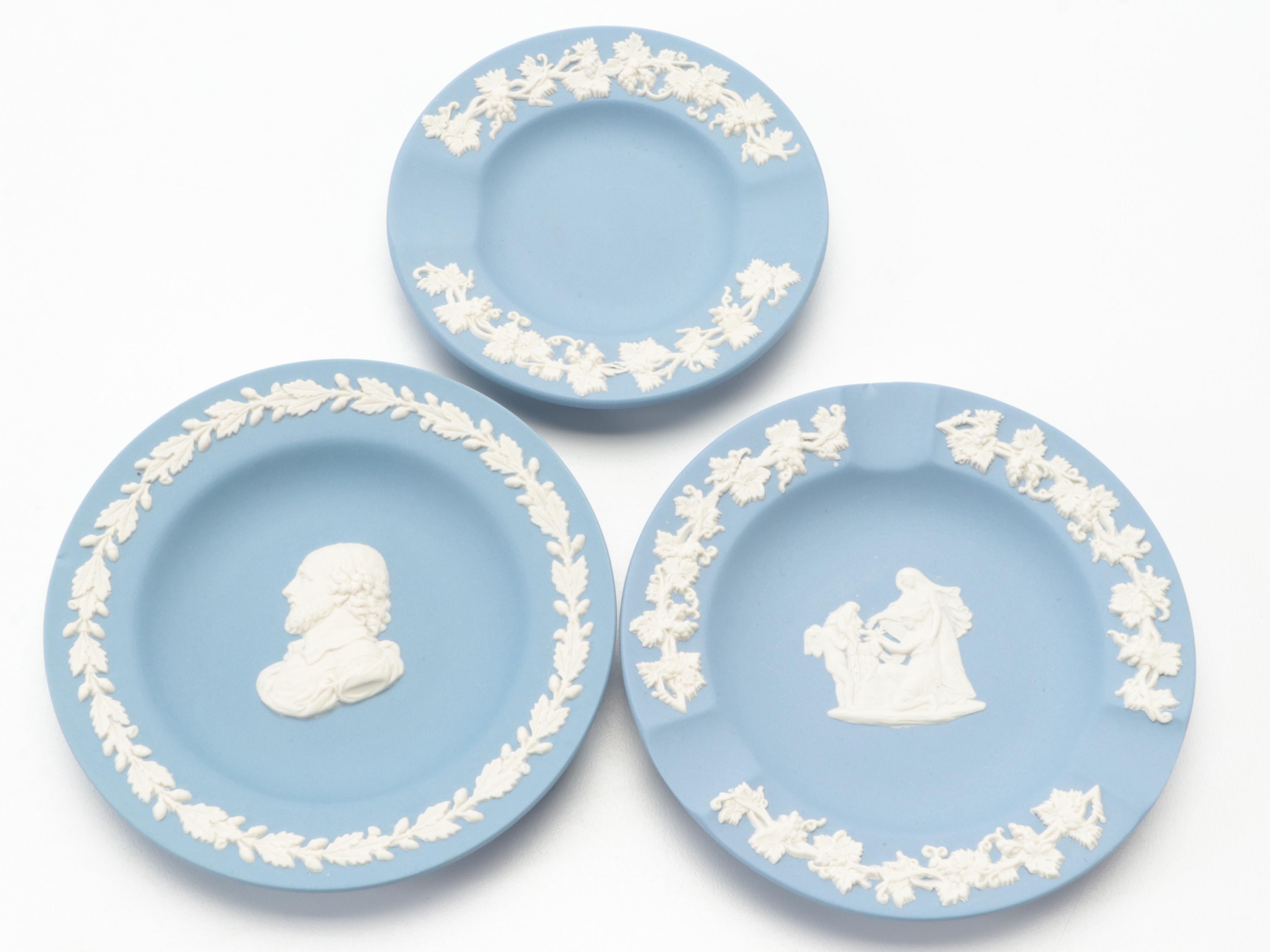 Wedgwood Jasperware Boxes, Ashtray and Dish Collection