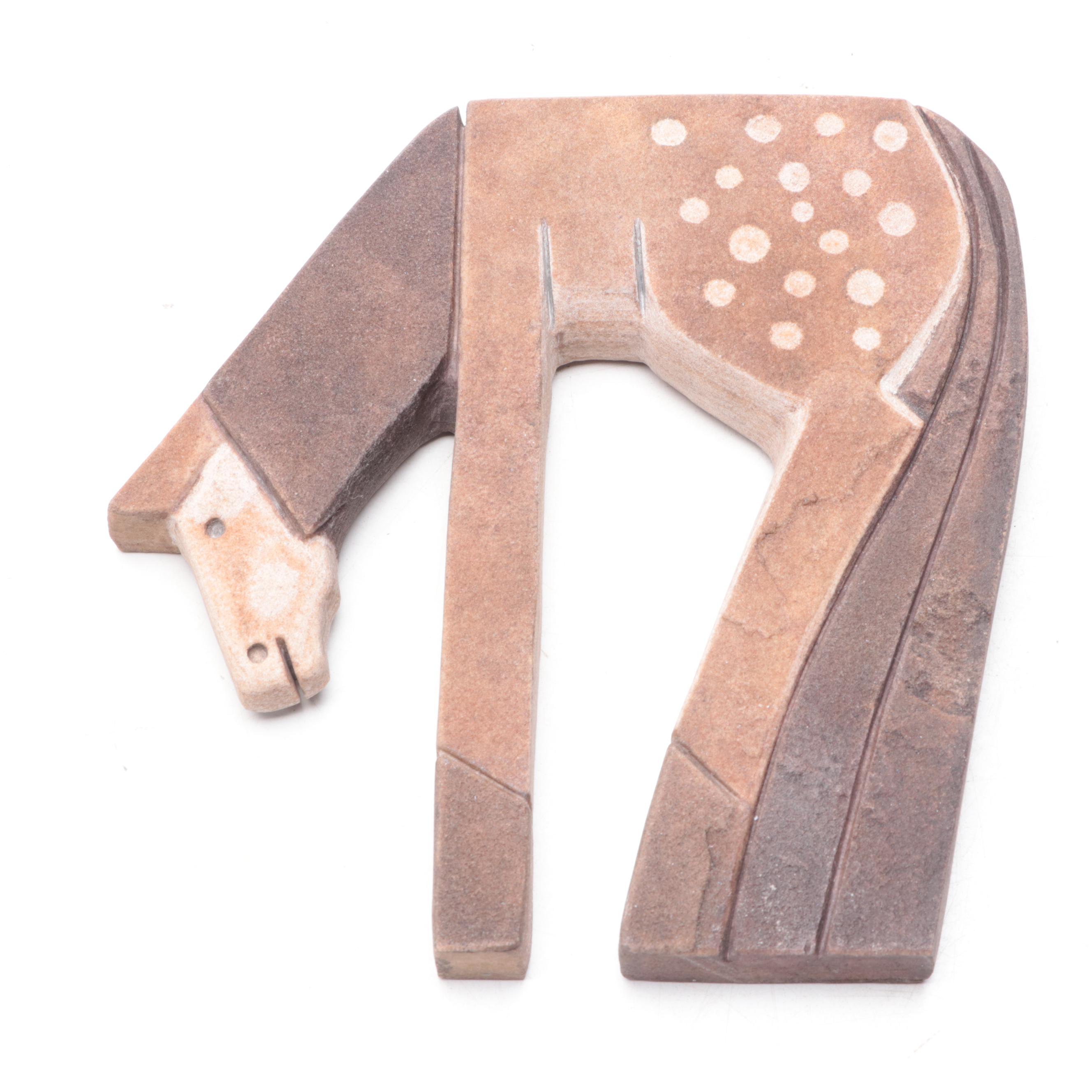 Signed Gretchen Lima Horse Figurine and More