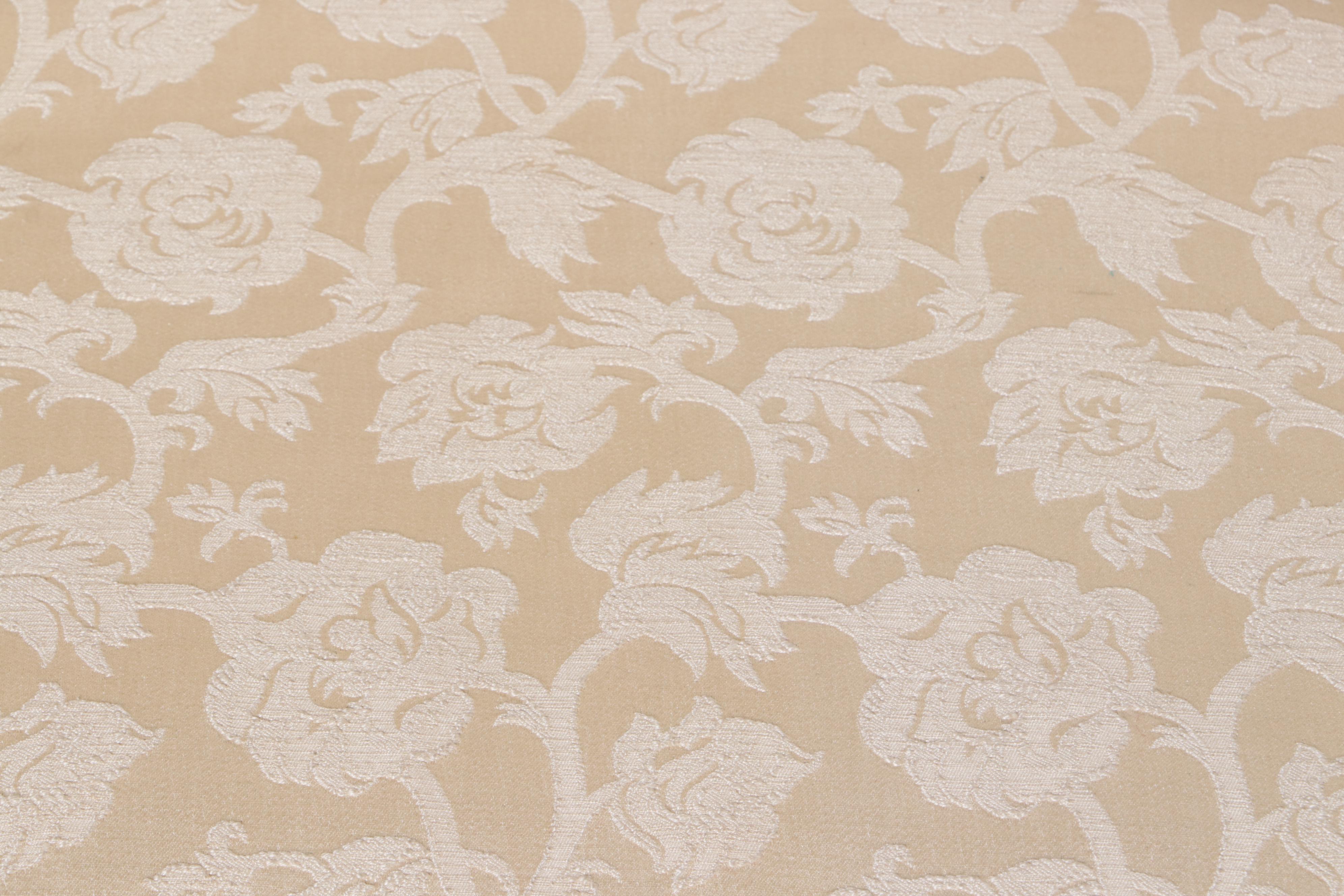 Hollywood Regency Style Curved Scalloped Edge Sofa