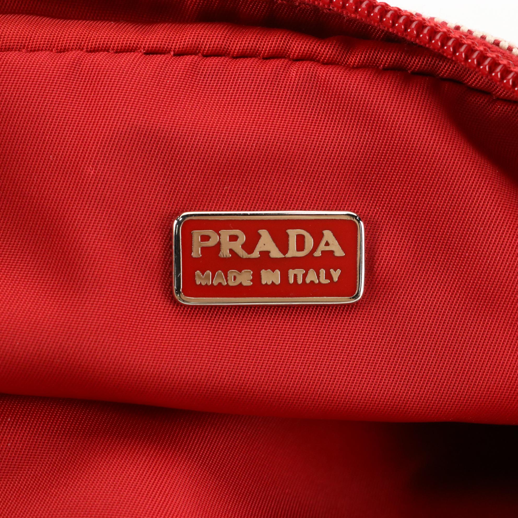 Prada Sport Canvas Accessory Pouch