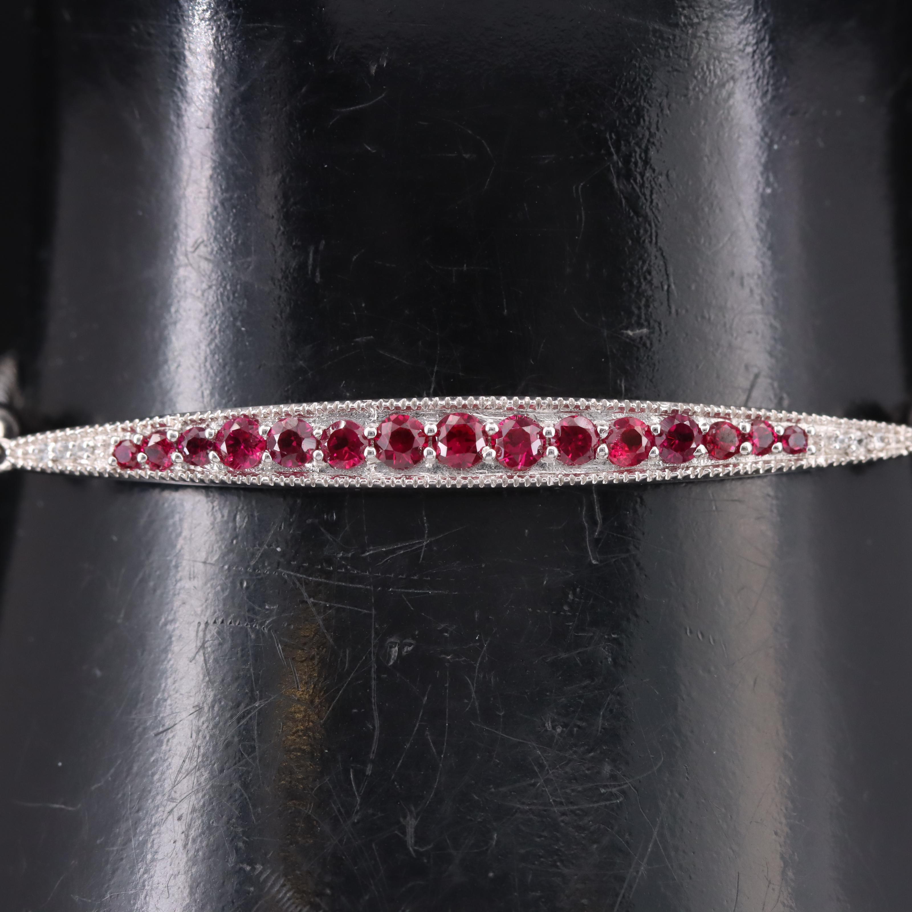 Sterling Ruby Navette Bolo Bracelet