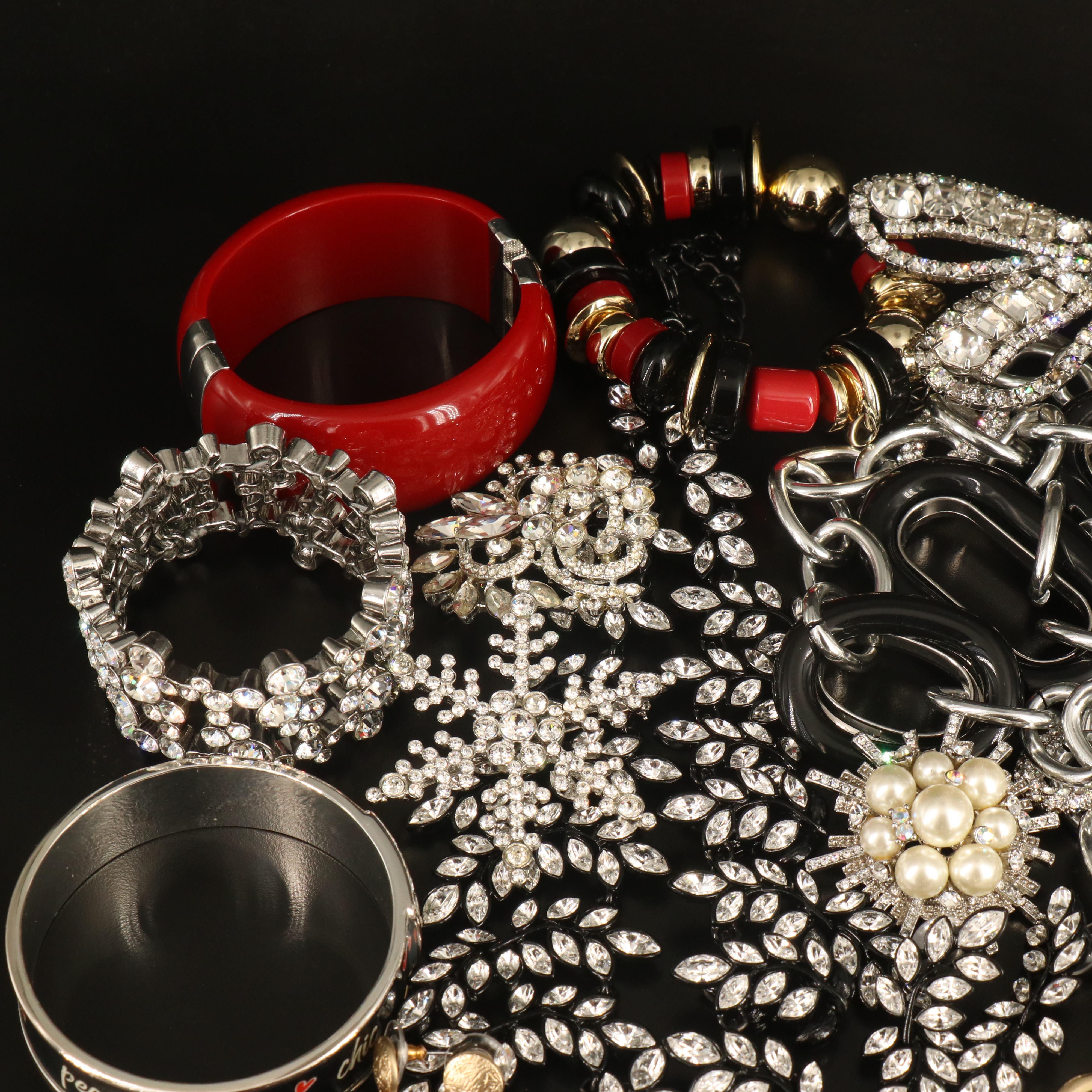 Rhinestones Featured in Jewelry Collection