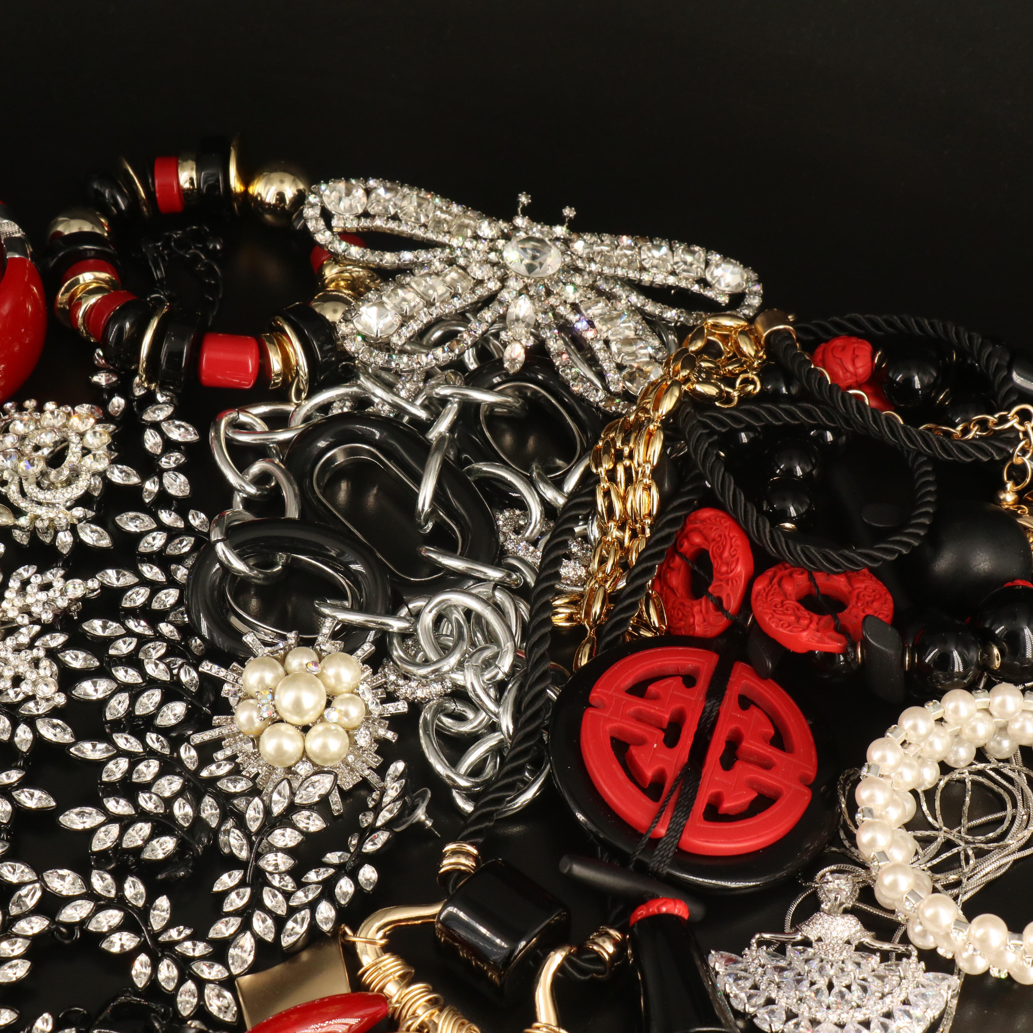 Rhinestones Featured in Jewelry Collection