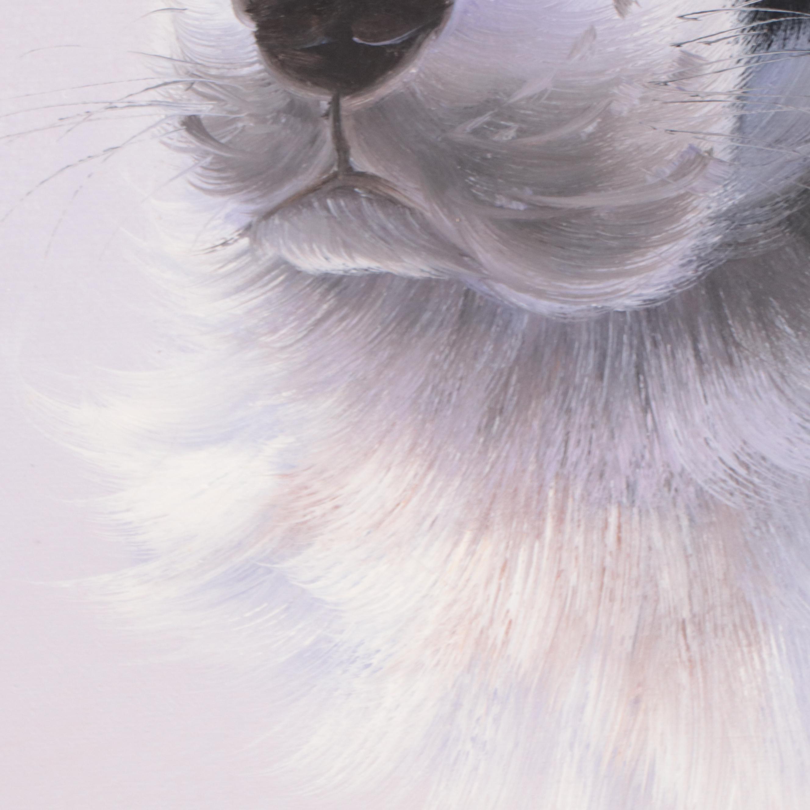 Oil Painting of Dog Portrait