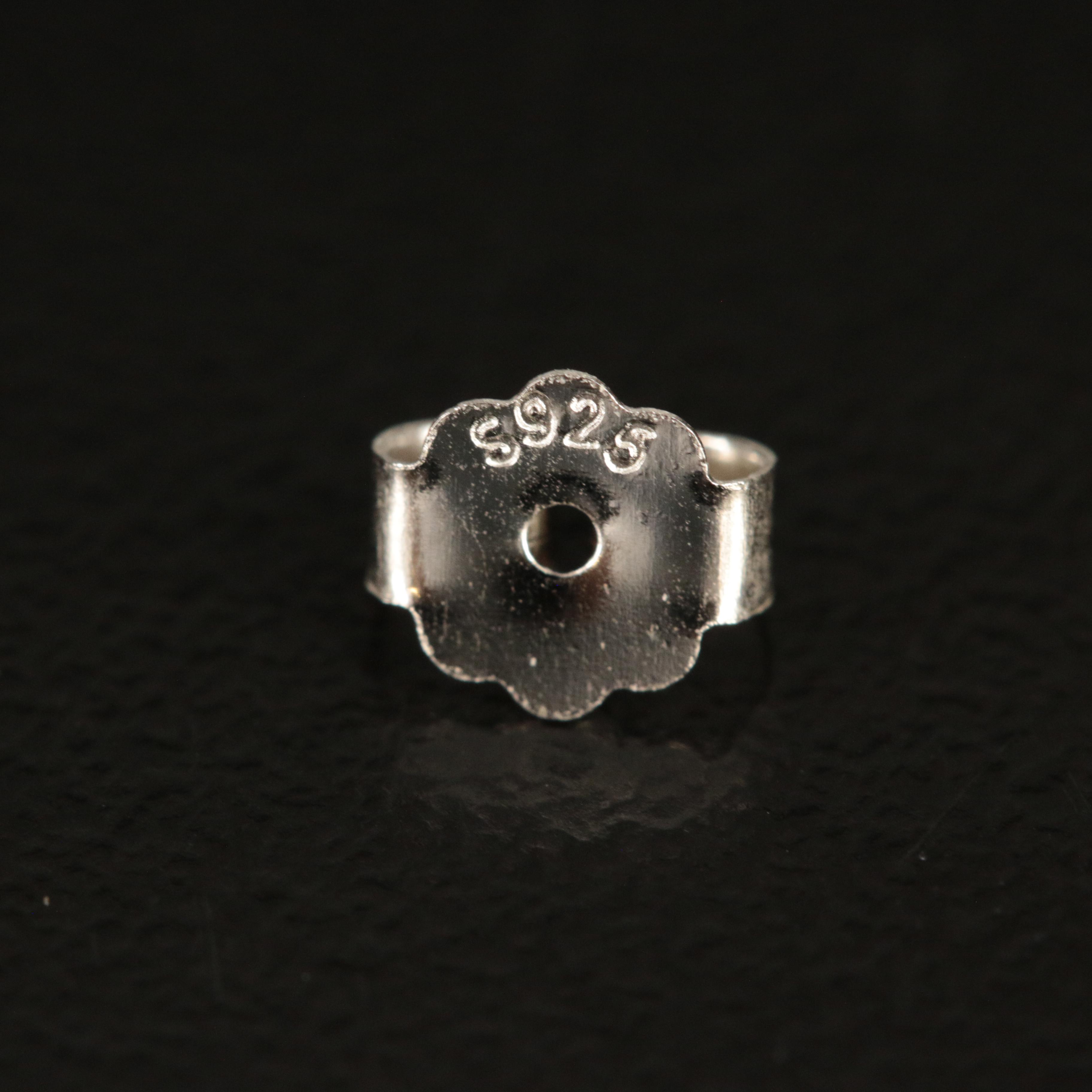 Sterling Pearl and Opal Stud Earrings