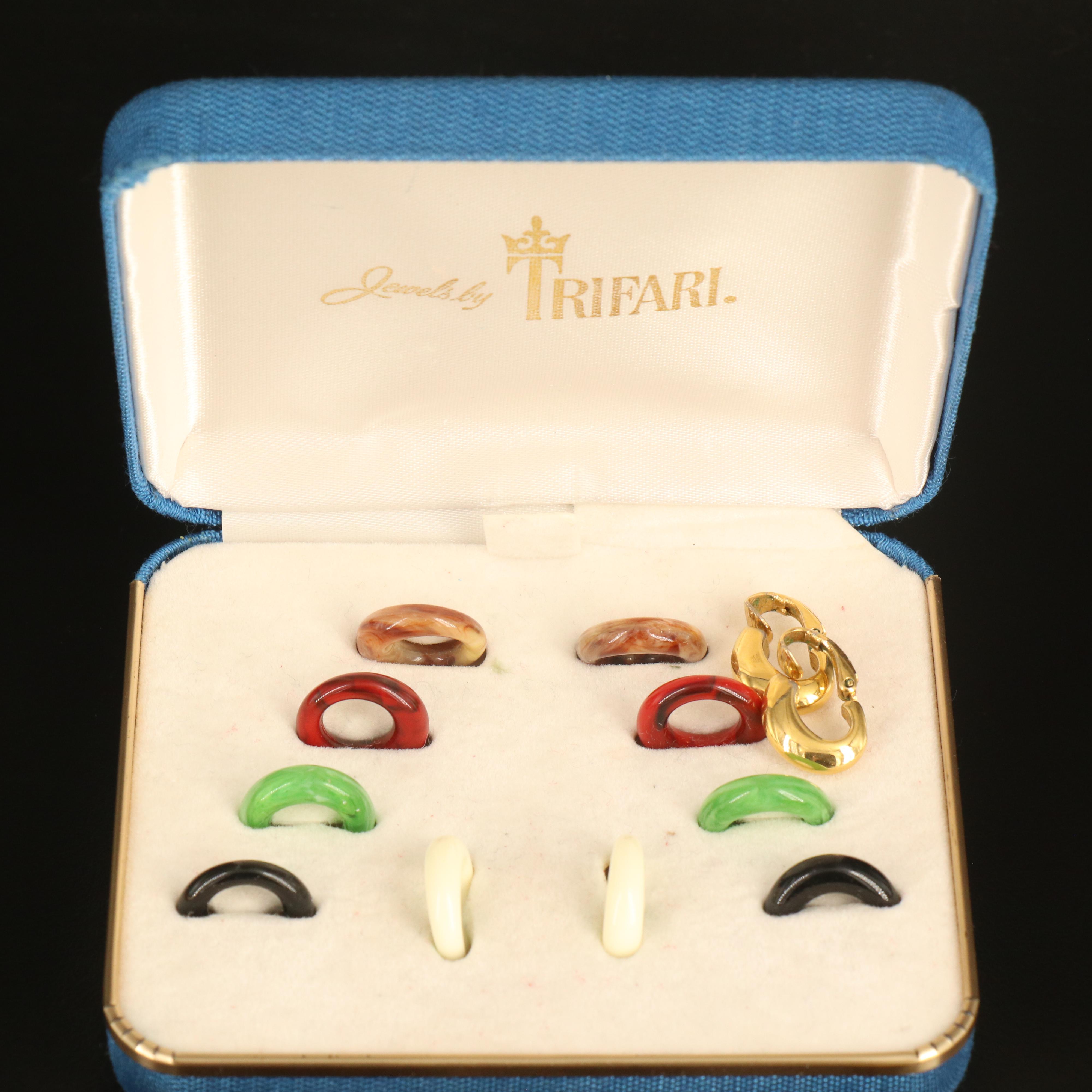 Givenchy, Jay Feinberg and a Trifari Set Featured in Earring Collection