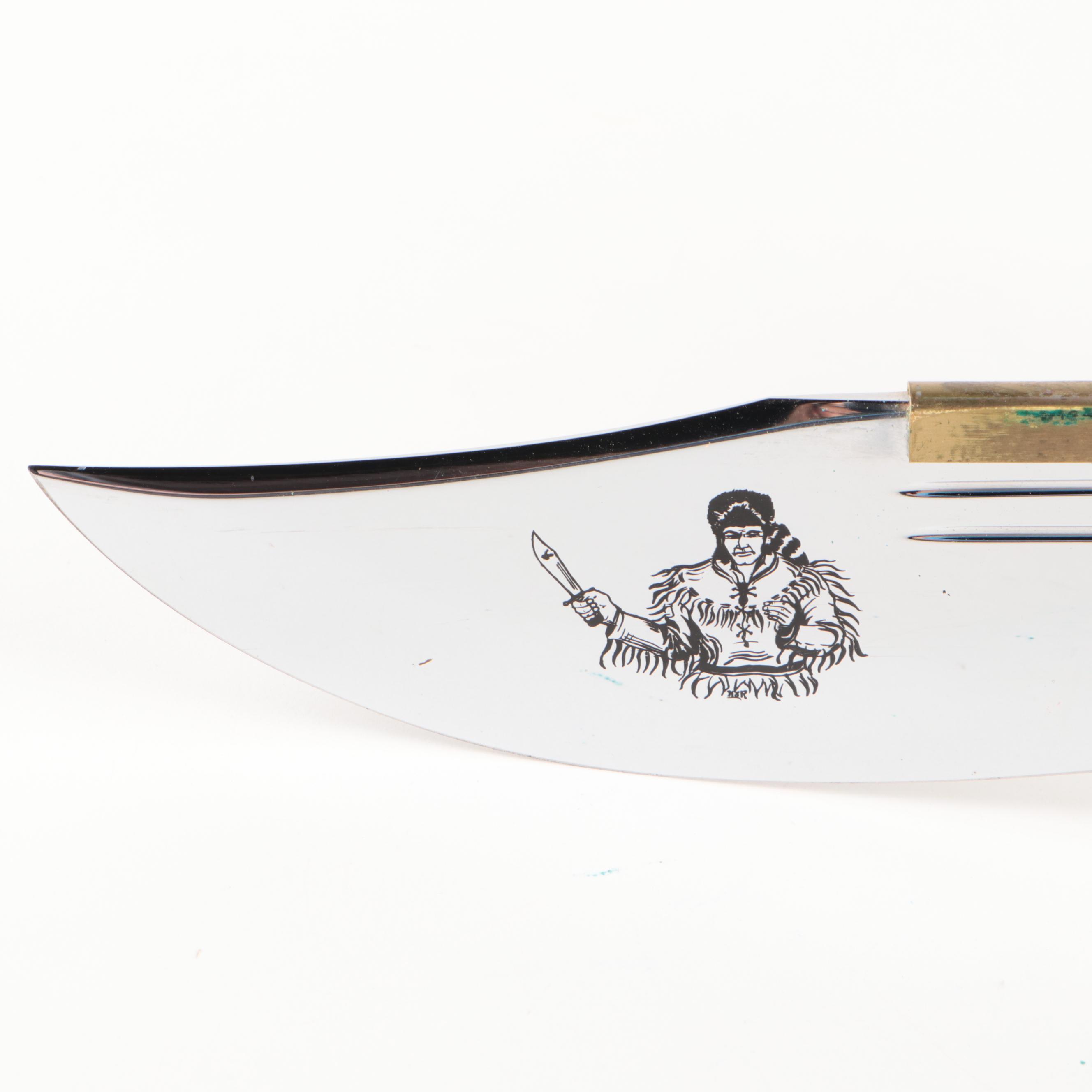 Case® Bowie Fixed Blade Knife with Leather Sheath