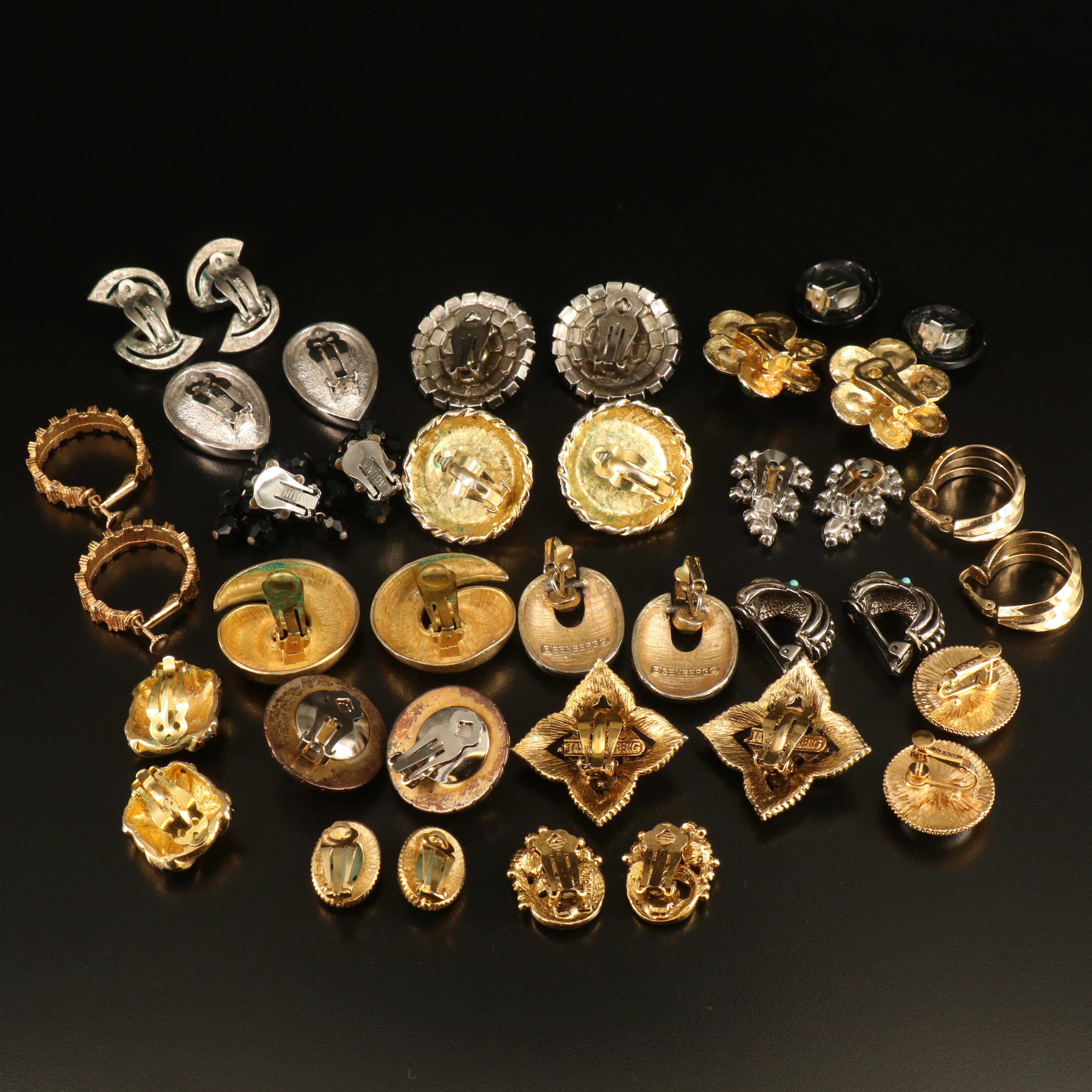 Givenchy, Jay Feinberg and a Trifari Set Featured in Earring Collection