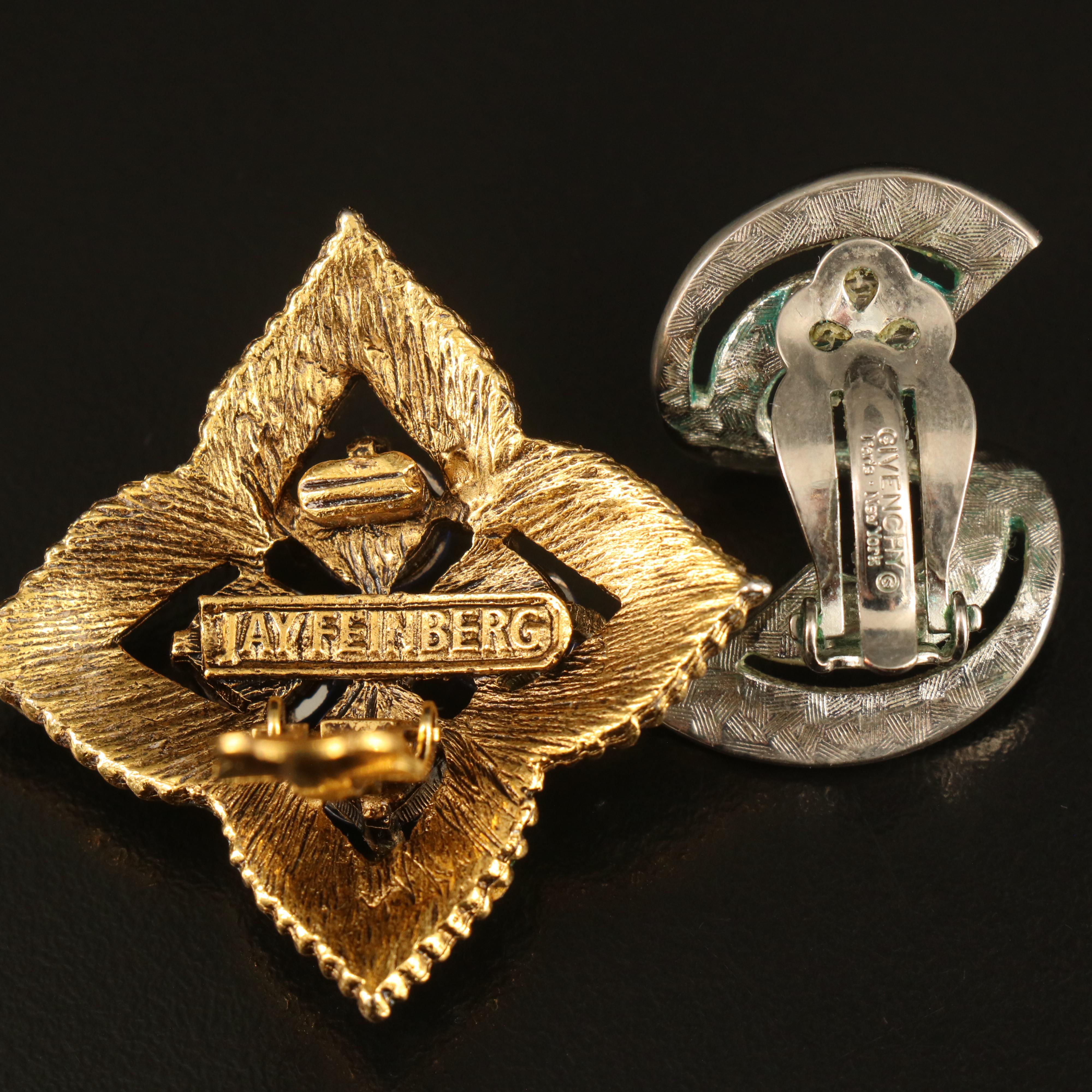 Givenchy, Jay Feinberg and a Trifari Set Featured in Earring Collection