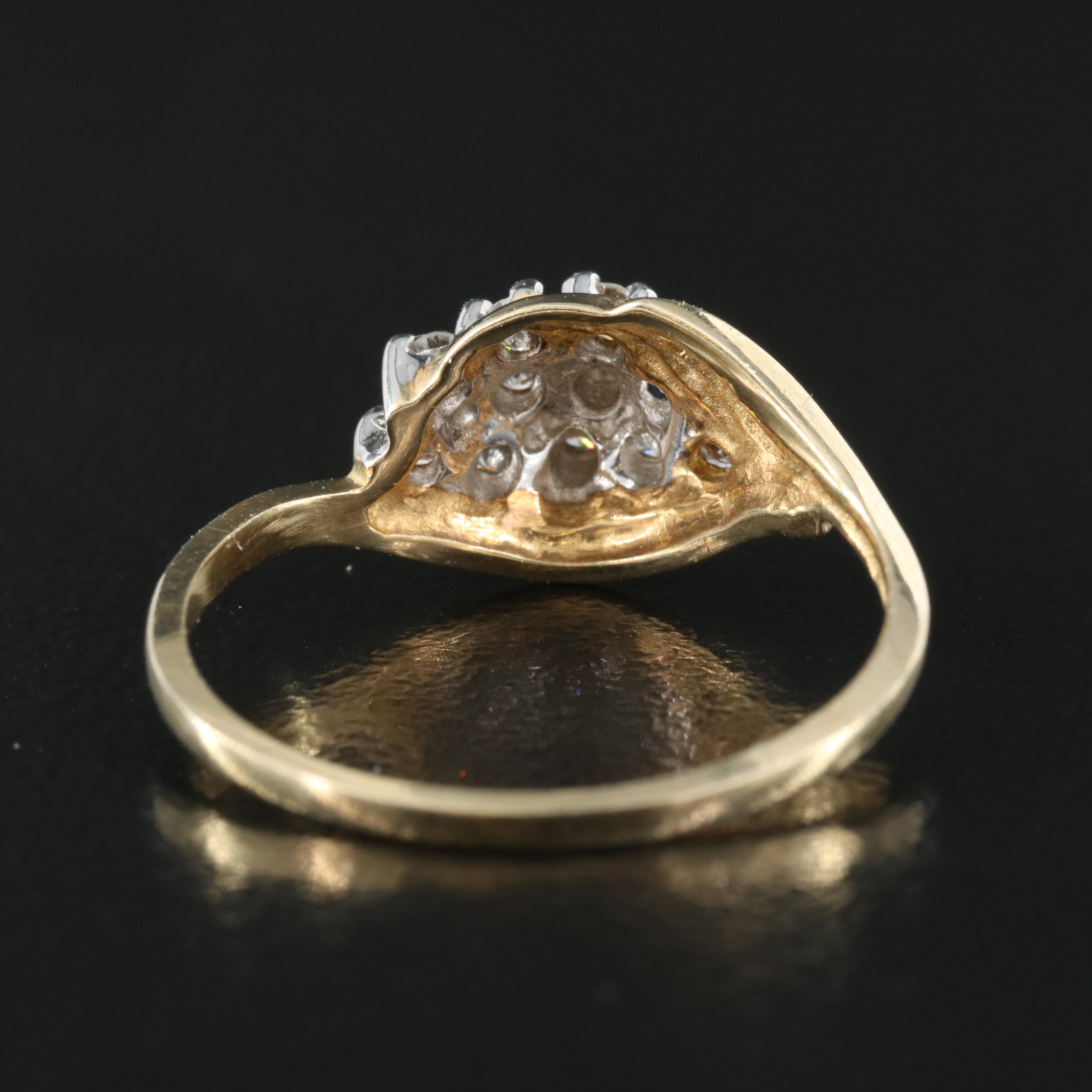 10K 0.24 CTW Diamond Ring