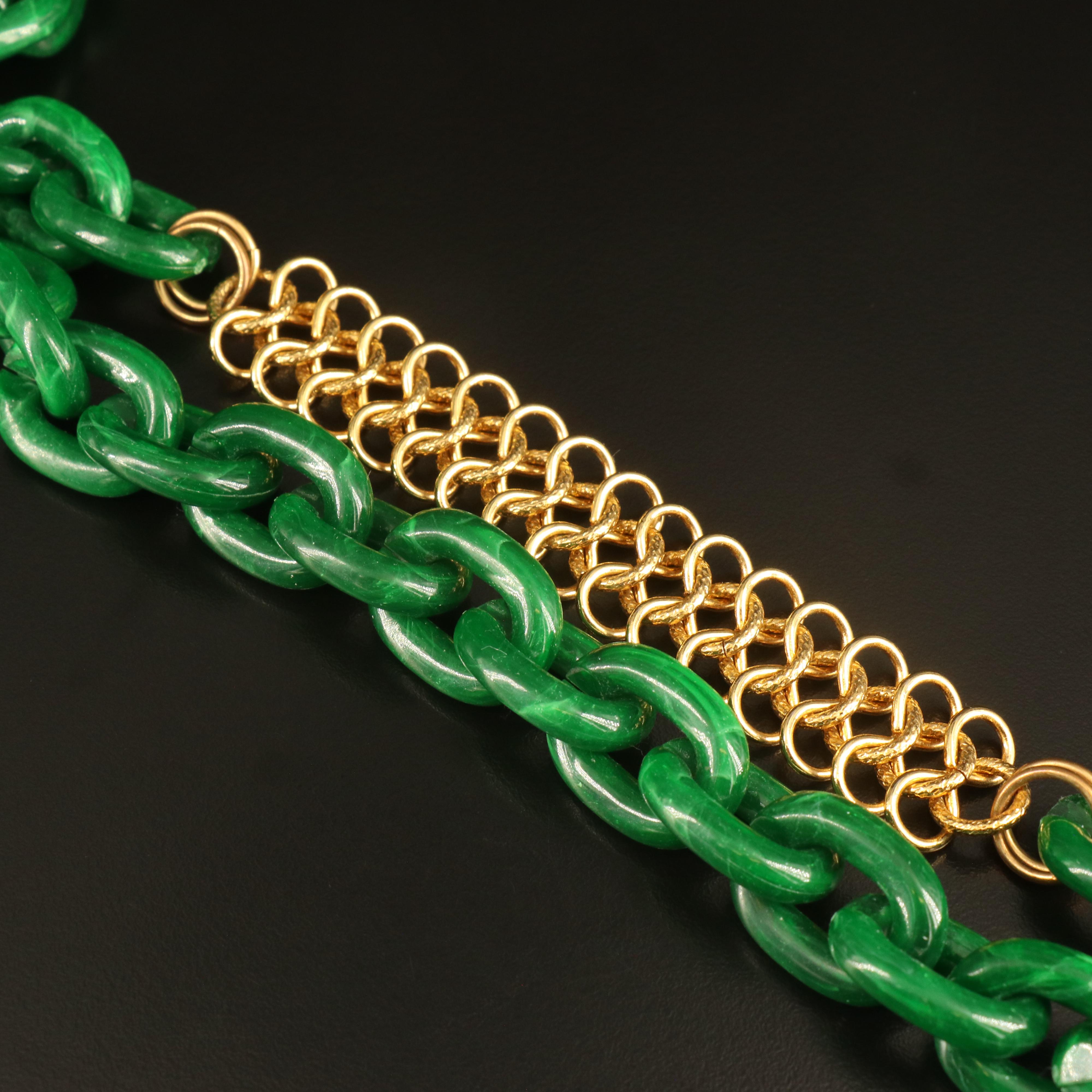 Kenneth Jay Lane Featured in Bracelet, Necklace and Keychain Collection