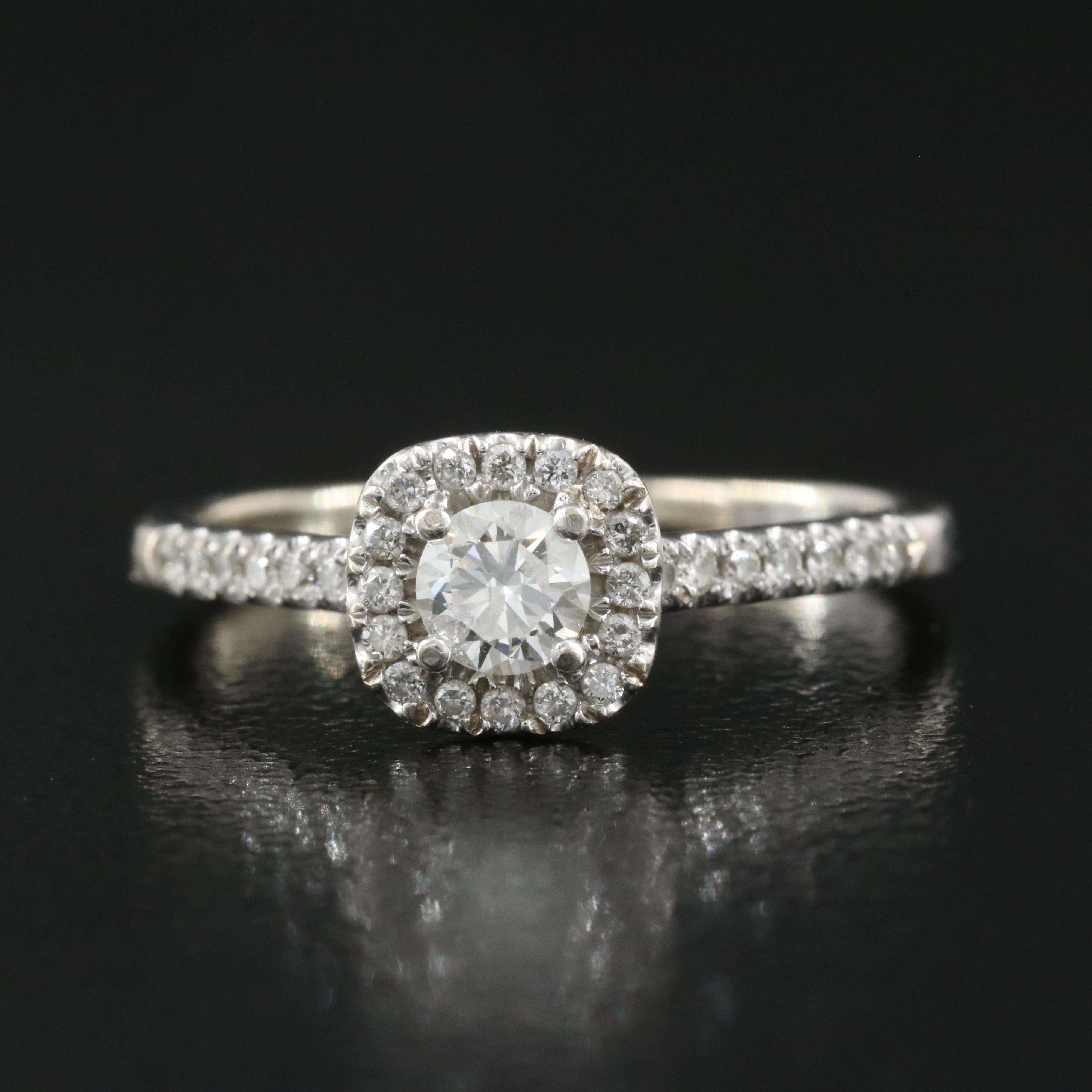 14K 0.39 CTW Diamond Ring
