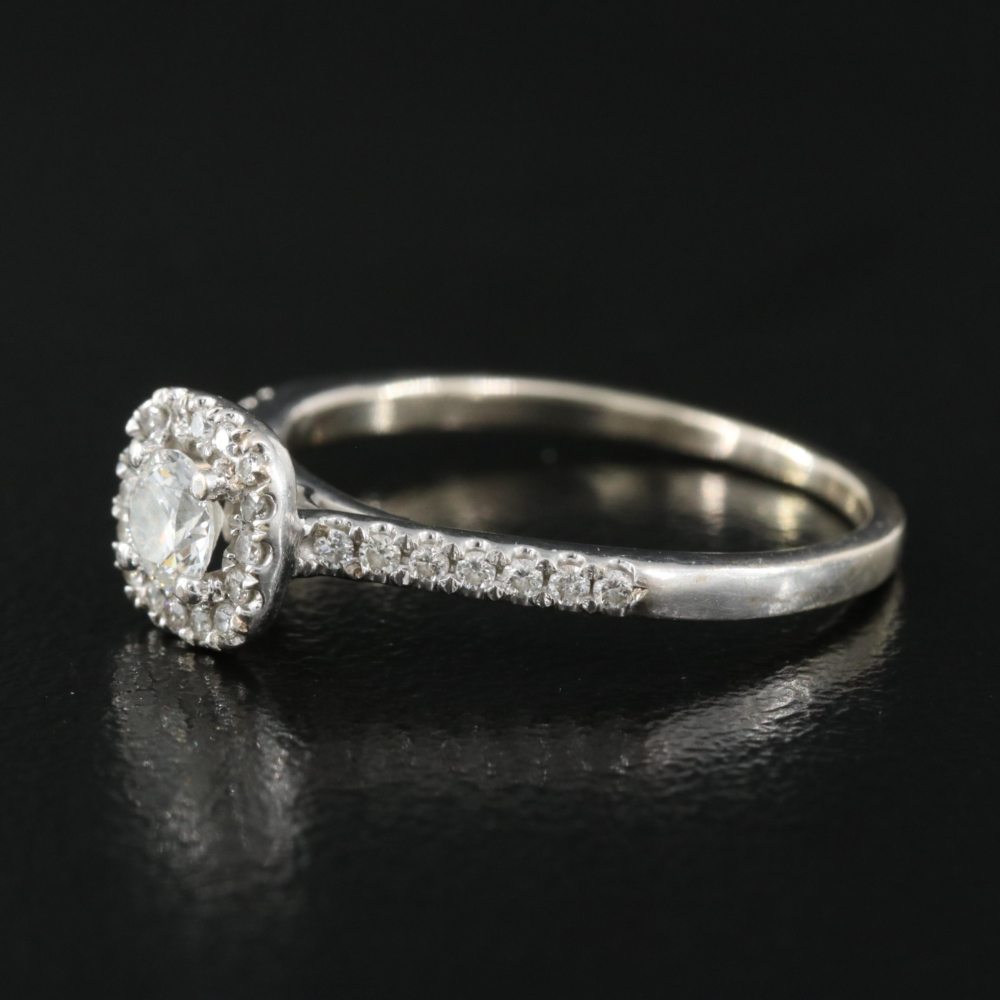 14K 0.39 CTW Diamond Ring