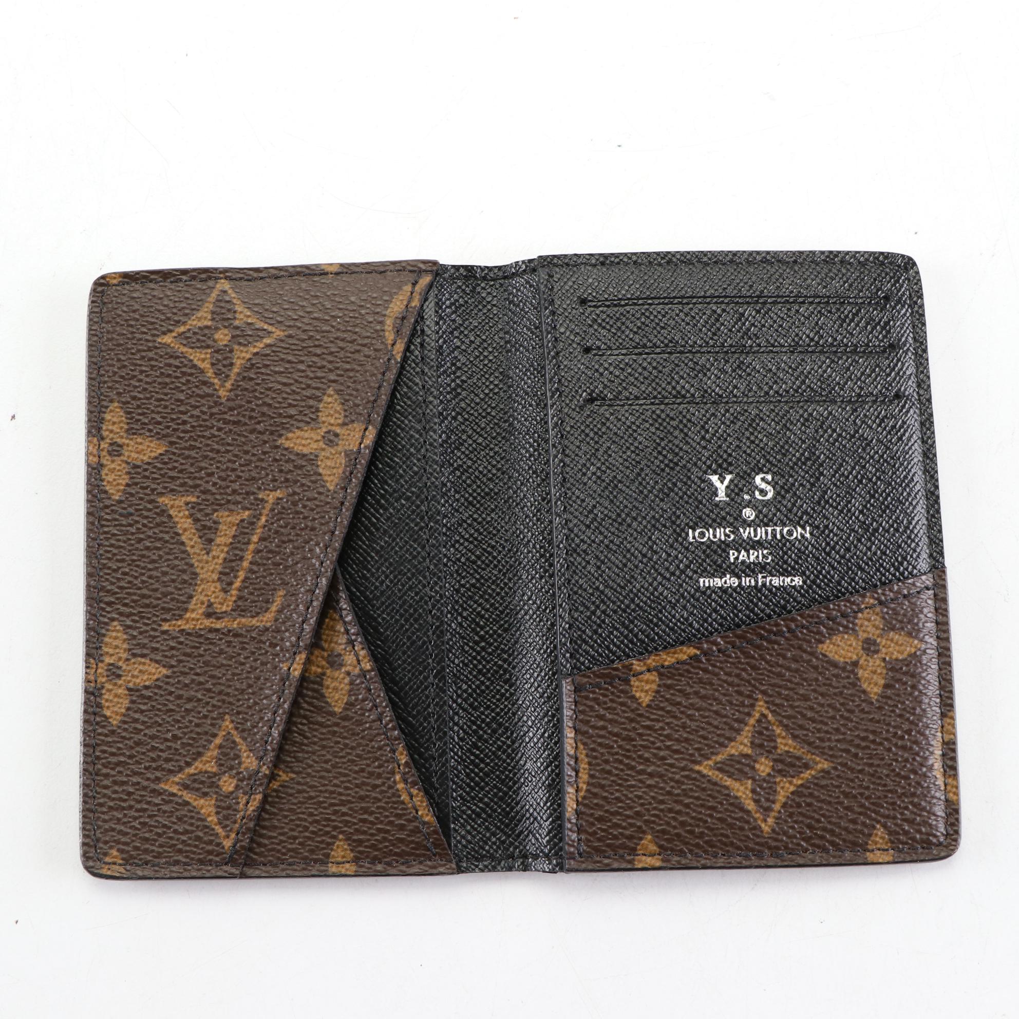 Louis Vuitton  Macassar Pocket Organizer in Monogram Canvas and Leather