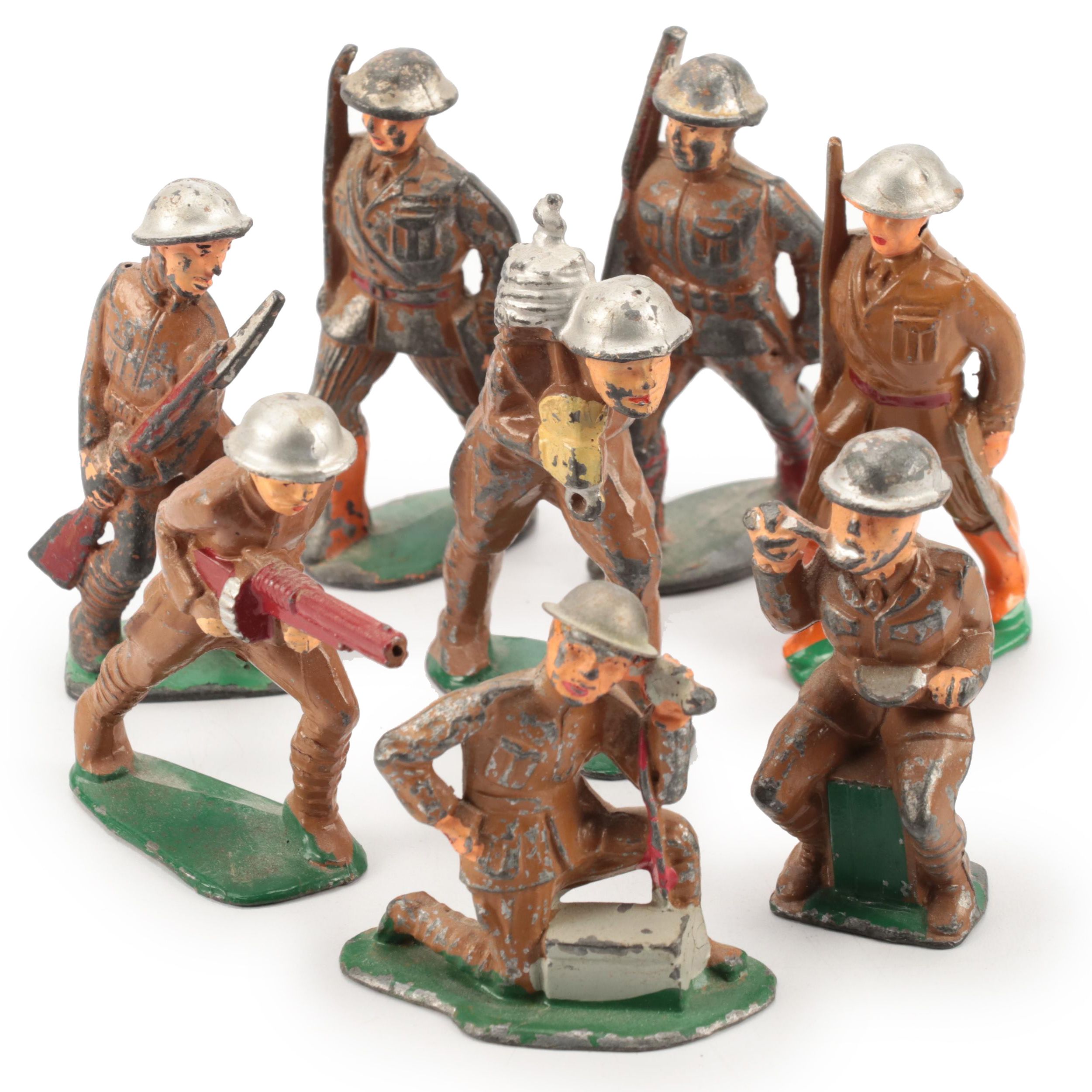 Manoil and Other Painted Lead Toy Soldiers, Early to Mid-20th Century