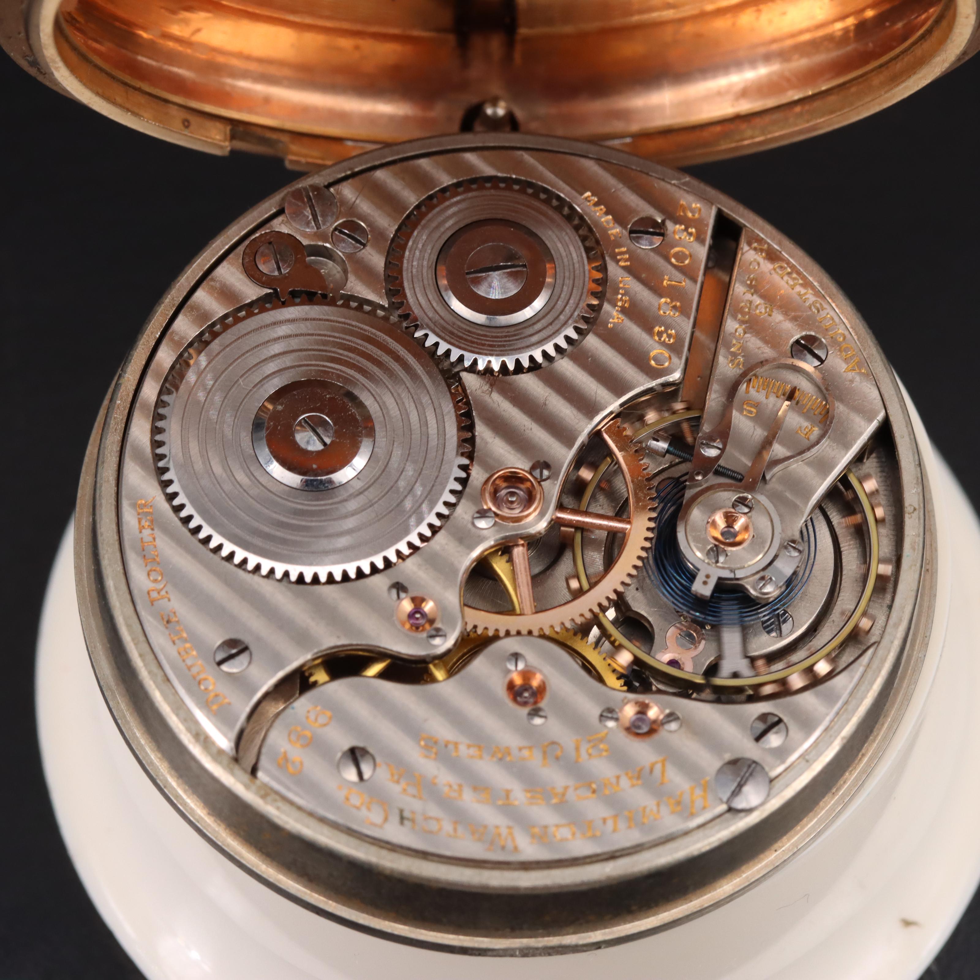 1924 Hamilton Railroad Grade Pocket Watch