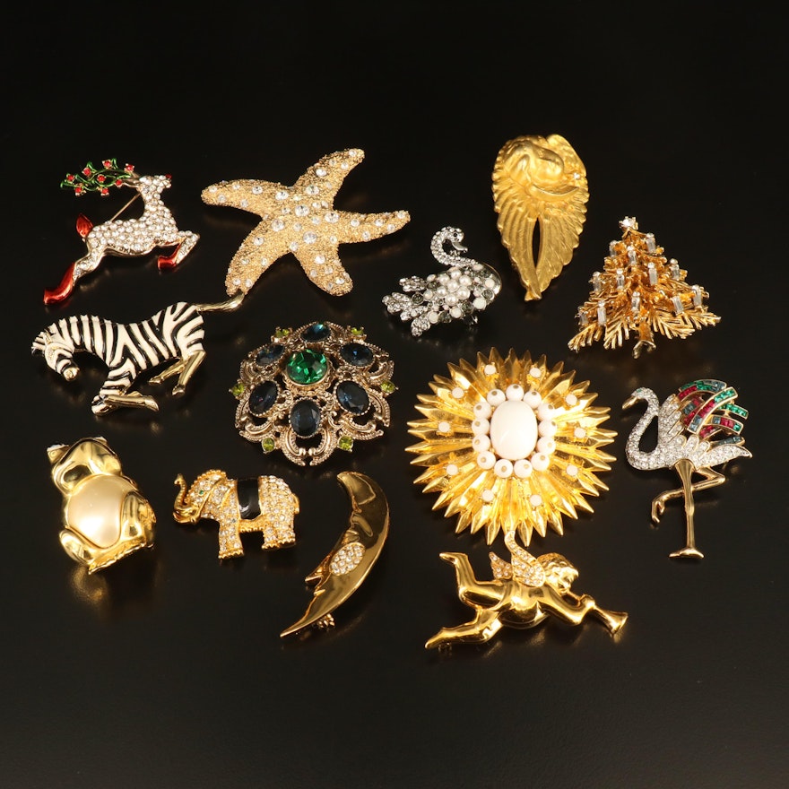 Kenneth Lane Featured in Brooch Collection