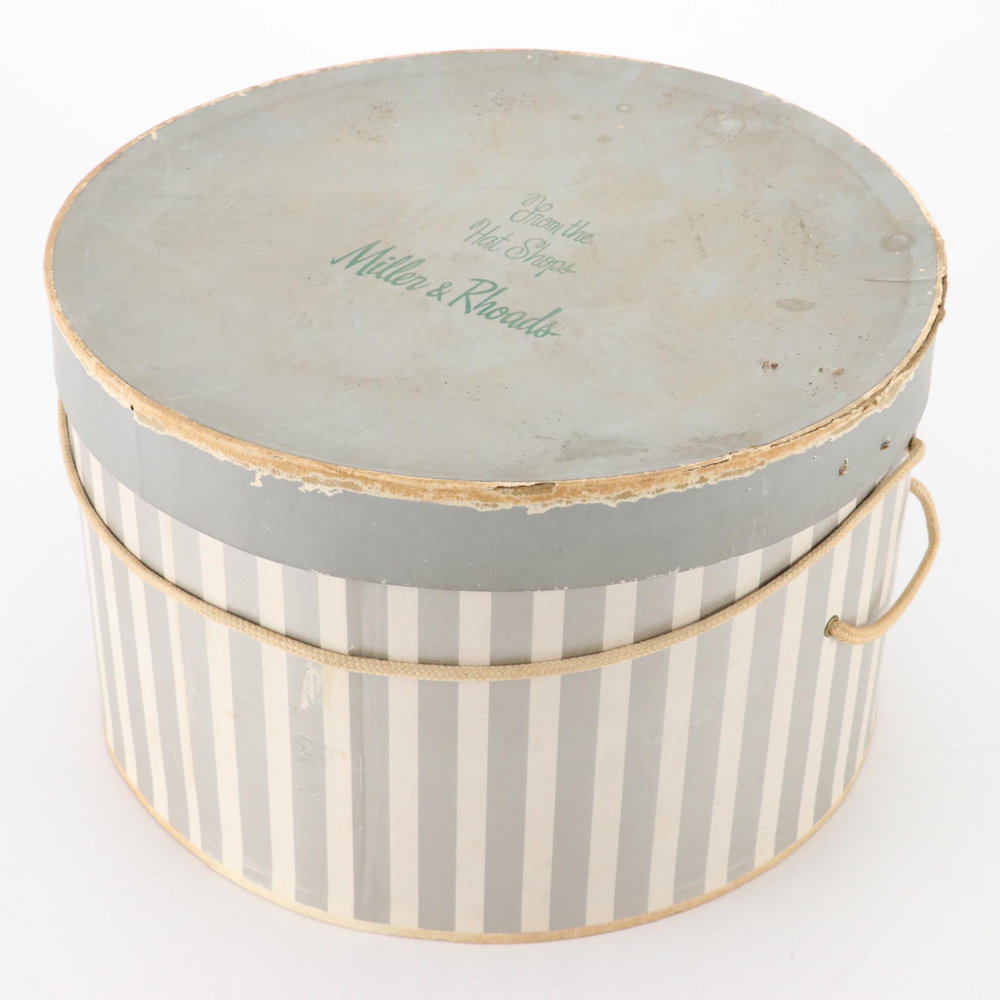 Helen Williams, Union Made and Other Floral Hats, Mid-20th Century