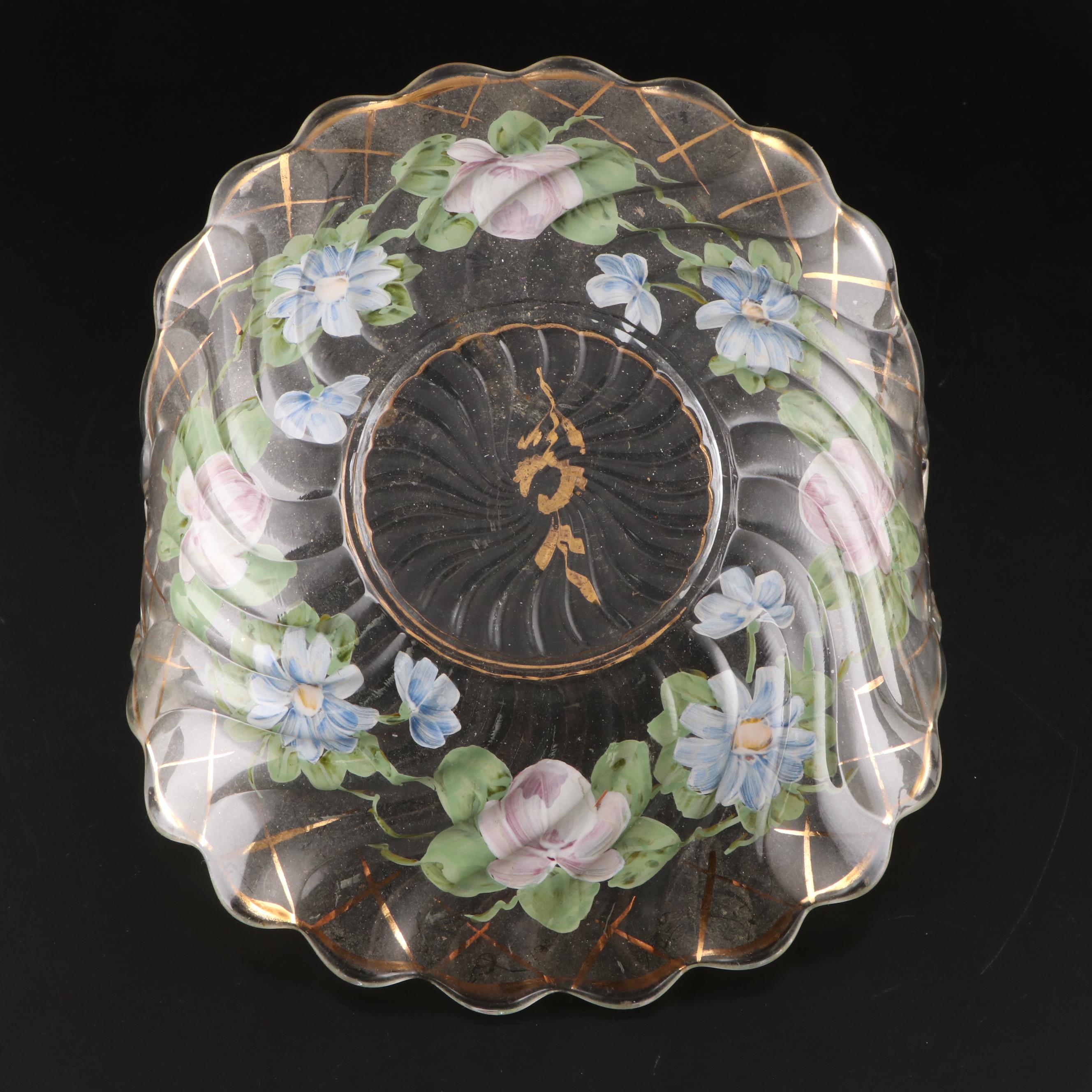 Schumann German Porcelain Tazza with Other Tableware and Accessories