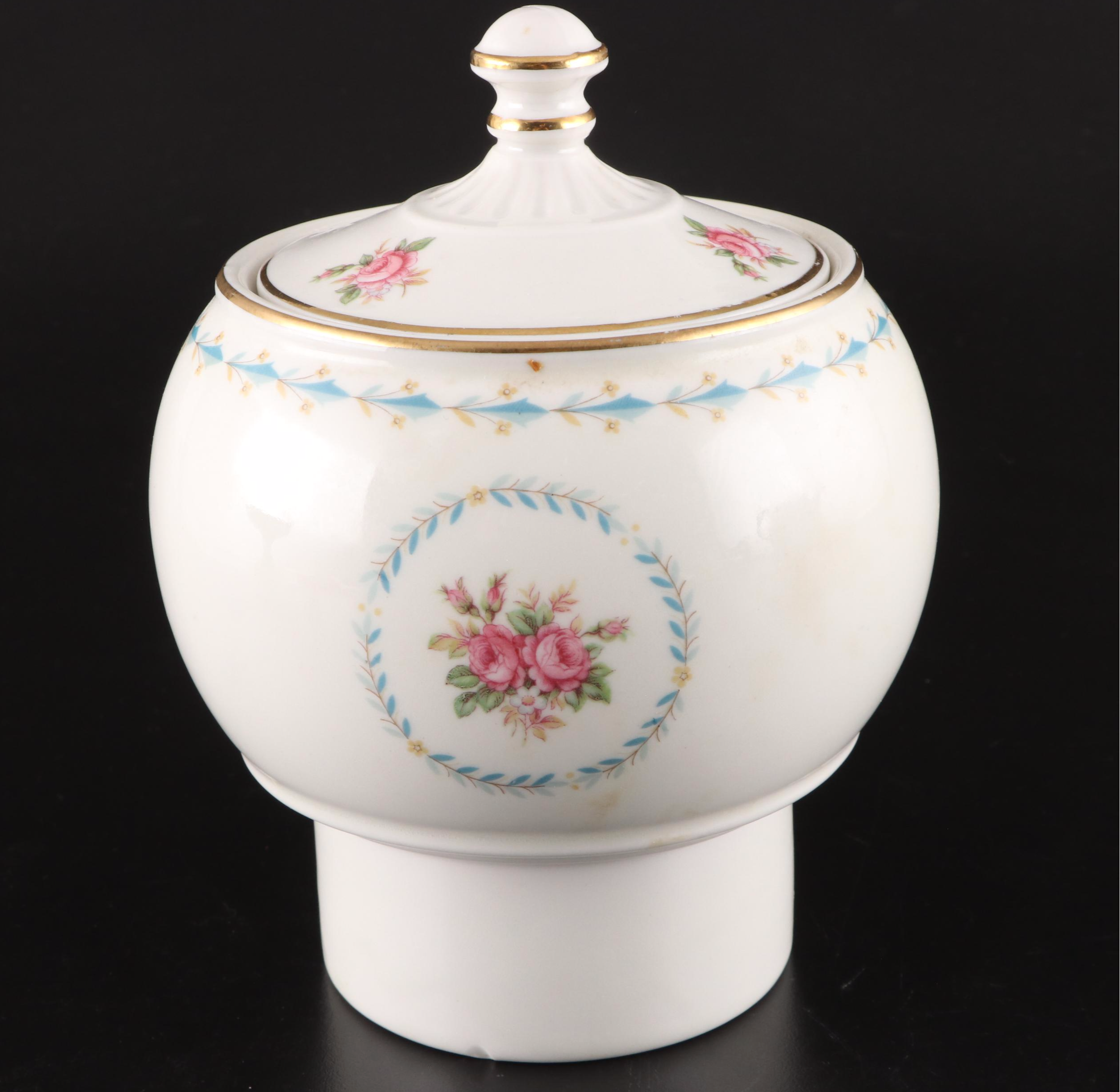 Schumann German Porcelain Tazza with Other Tableware and Accessories