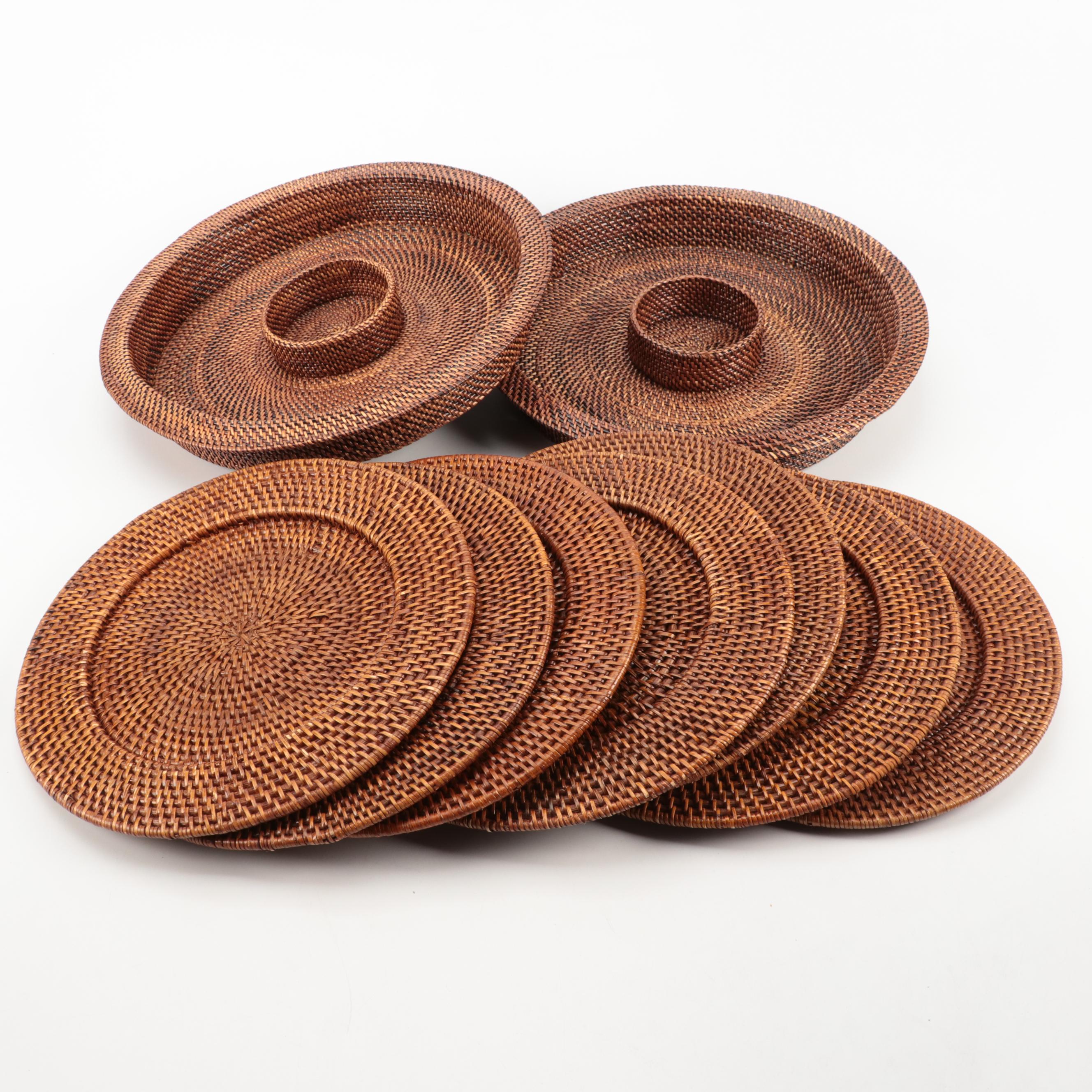 William Sonoma Terracotta Centerpiece Bowl with Other Serveware