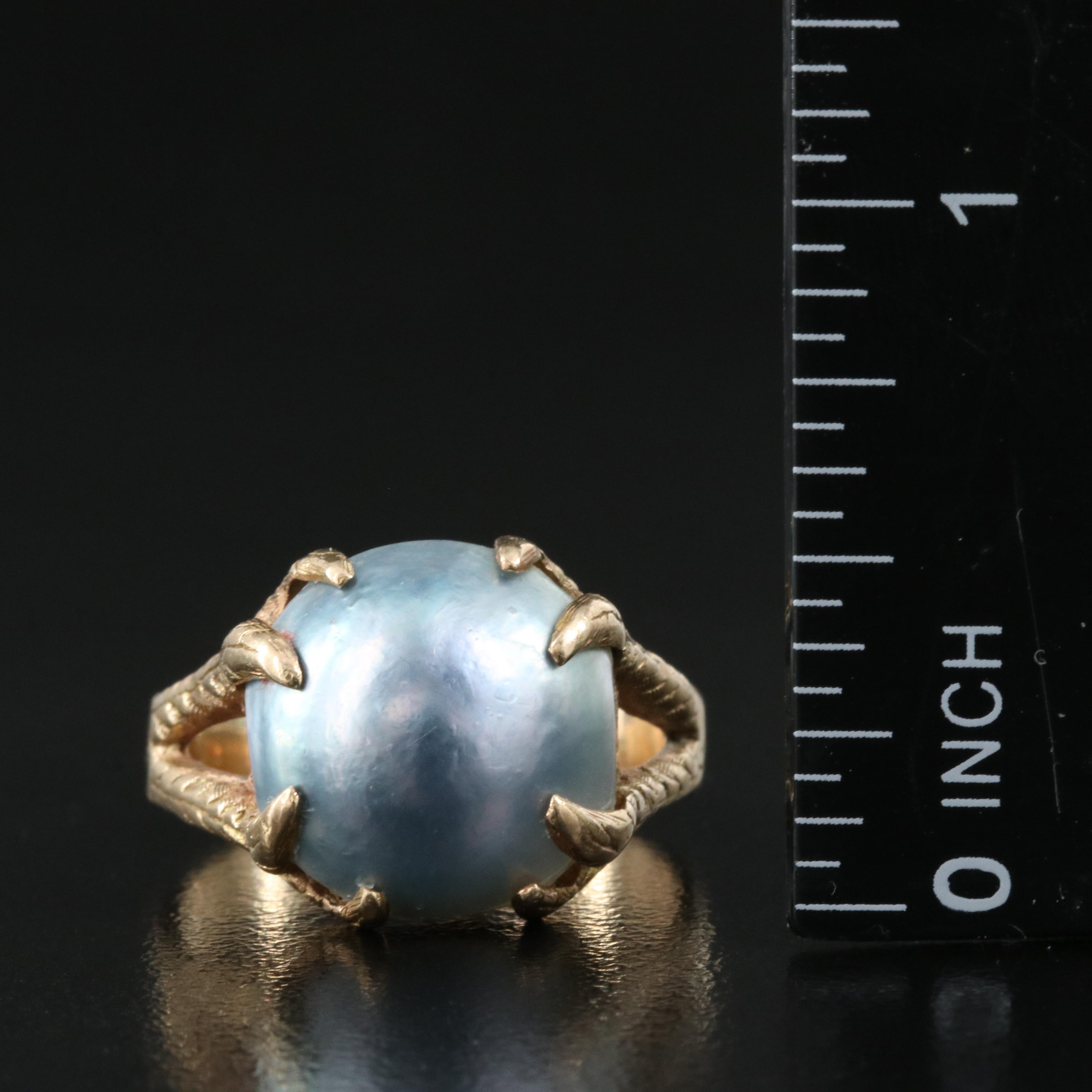 14K 13.75 mm Pearl Ring
