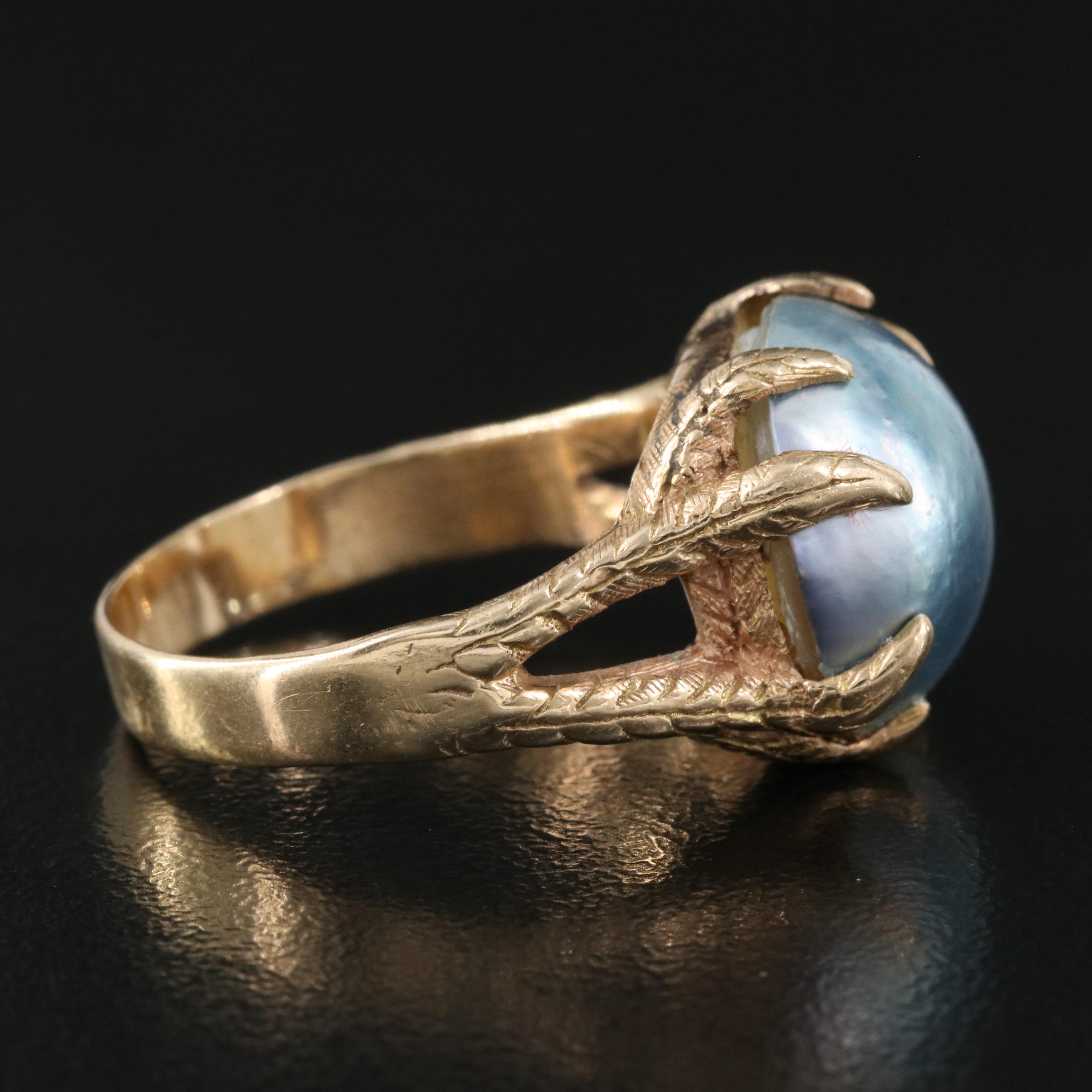 14K 13.75 mm Pearl Ring