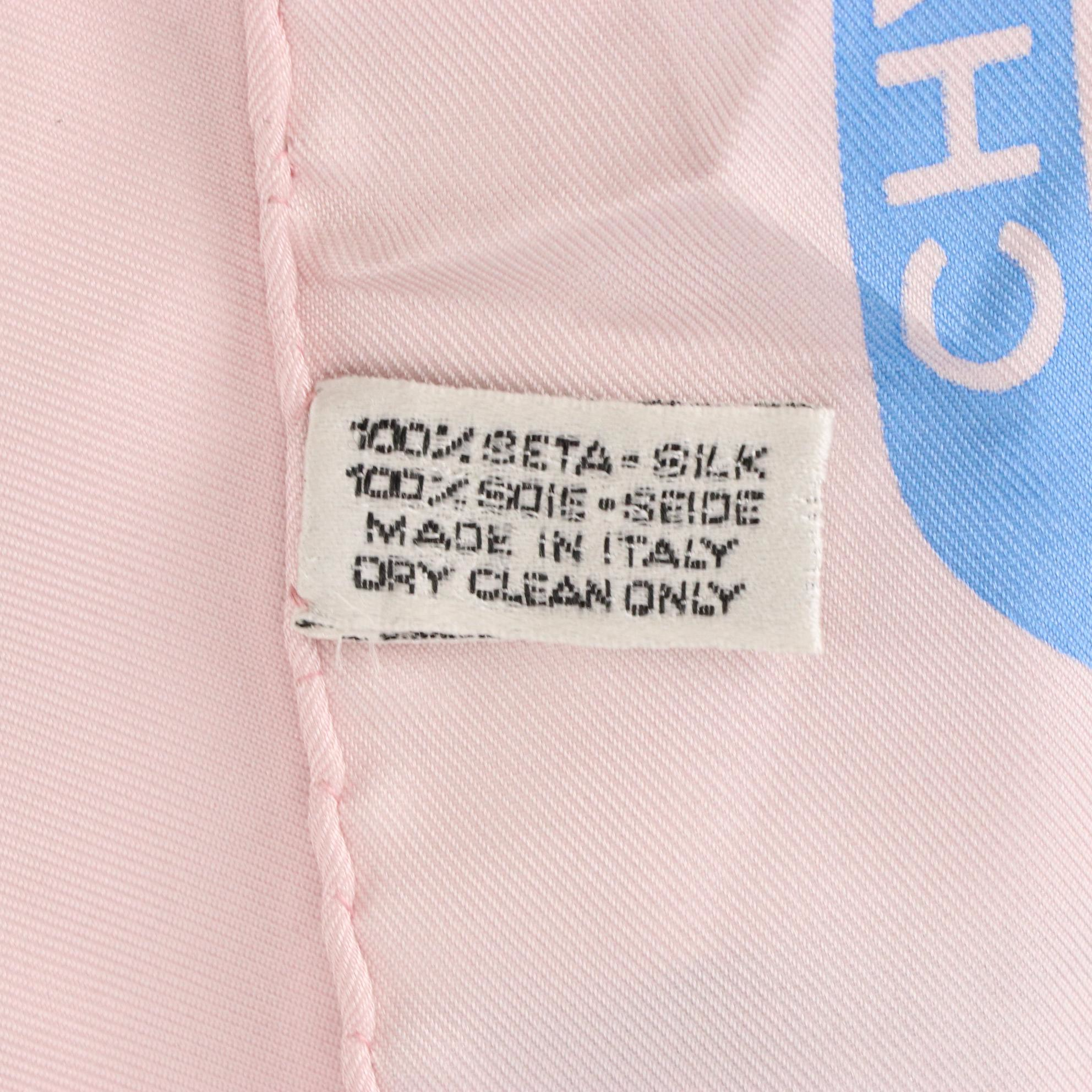 Chanel Coco Chanel No.5 Scarf in Silk Twill Print