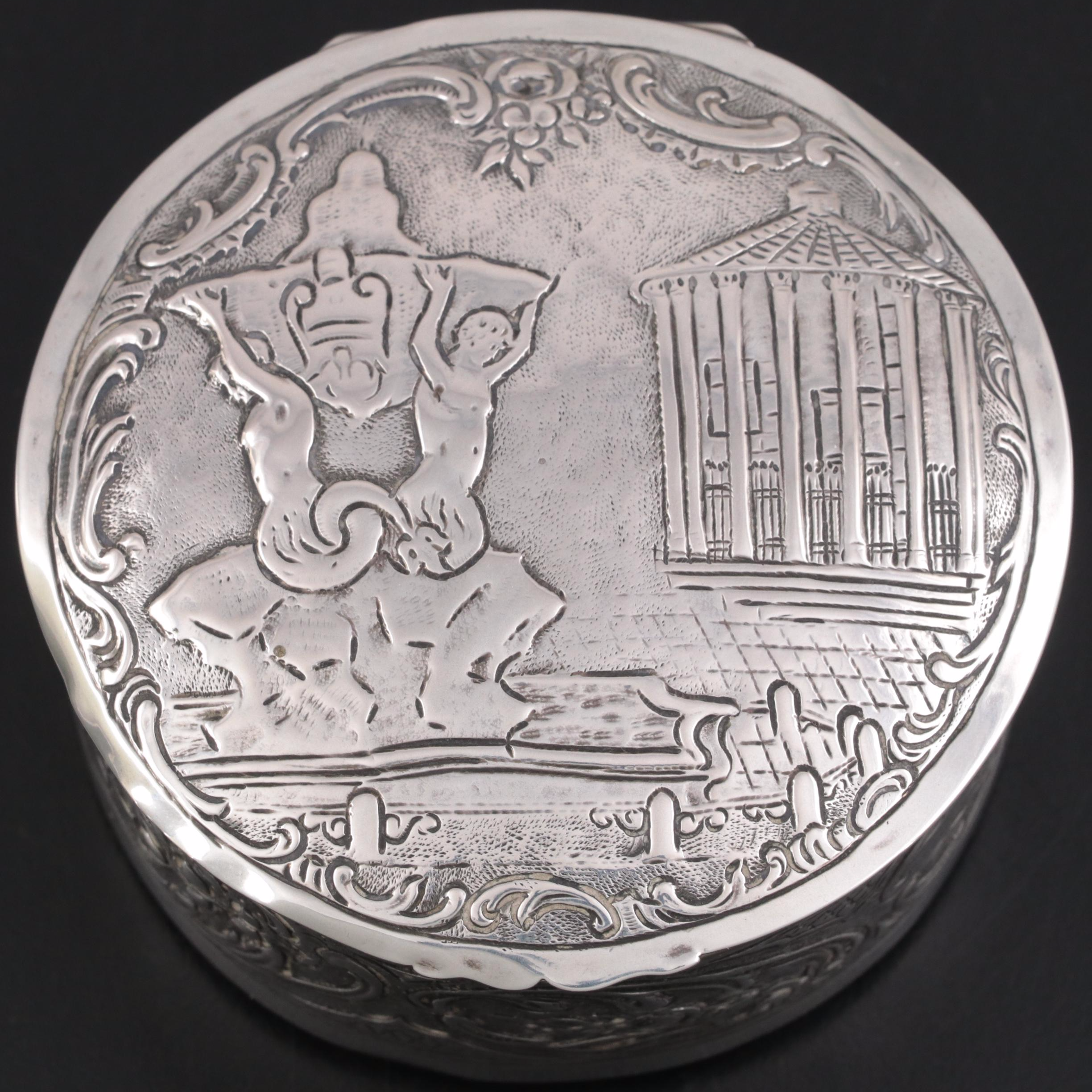 German 800 Silver Box