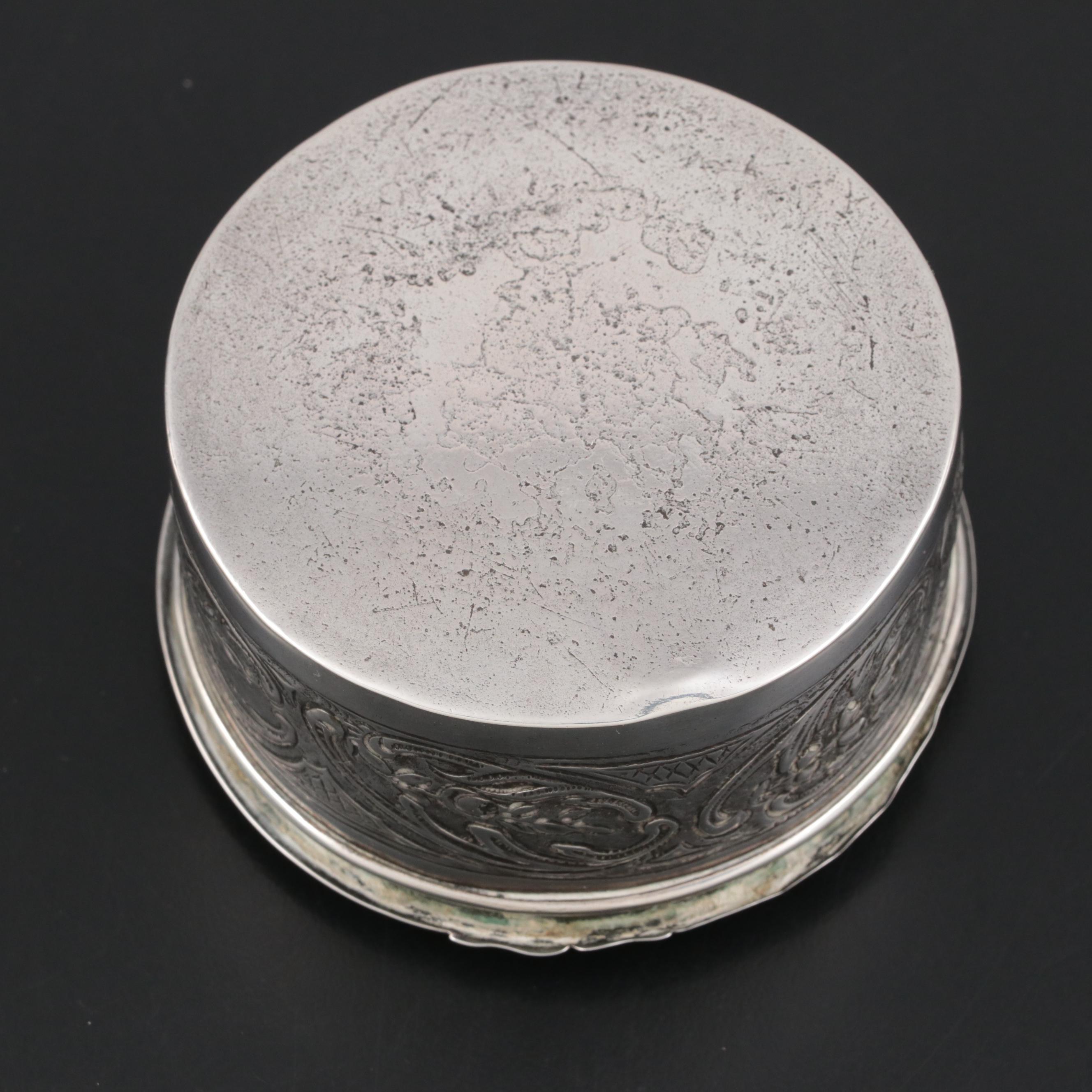 German 800 Silver Box