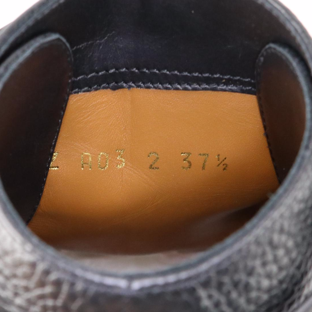 Valentino Rockstud Ankle Boots in Black Grained Leather with Block Heel