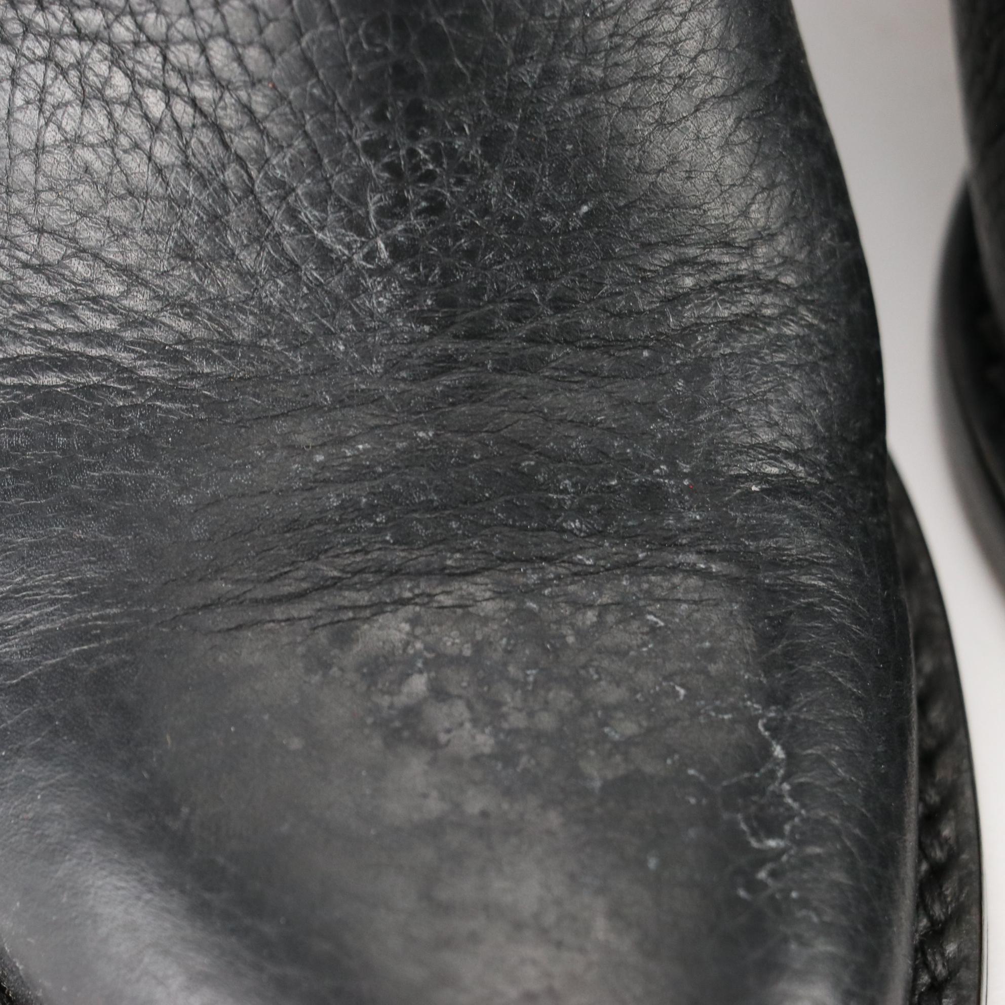 Valentino Rockstud Ankle Boots in Black Grained Leather with Block Heel