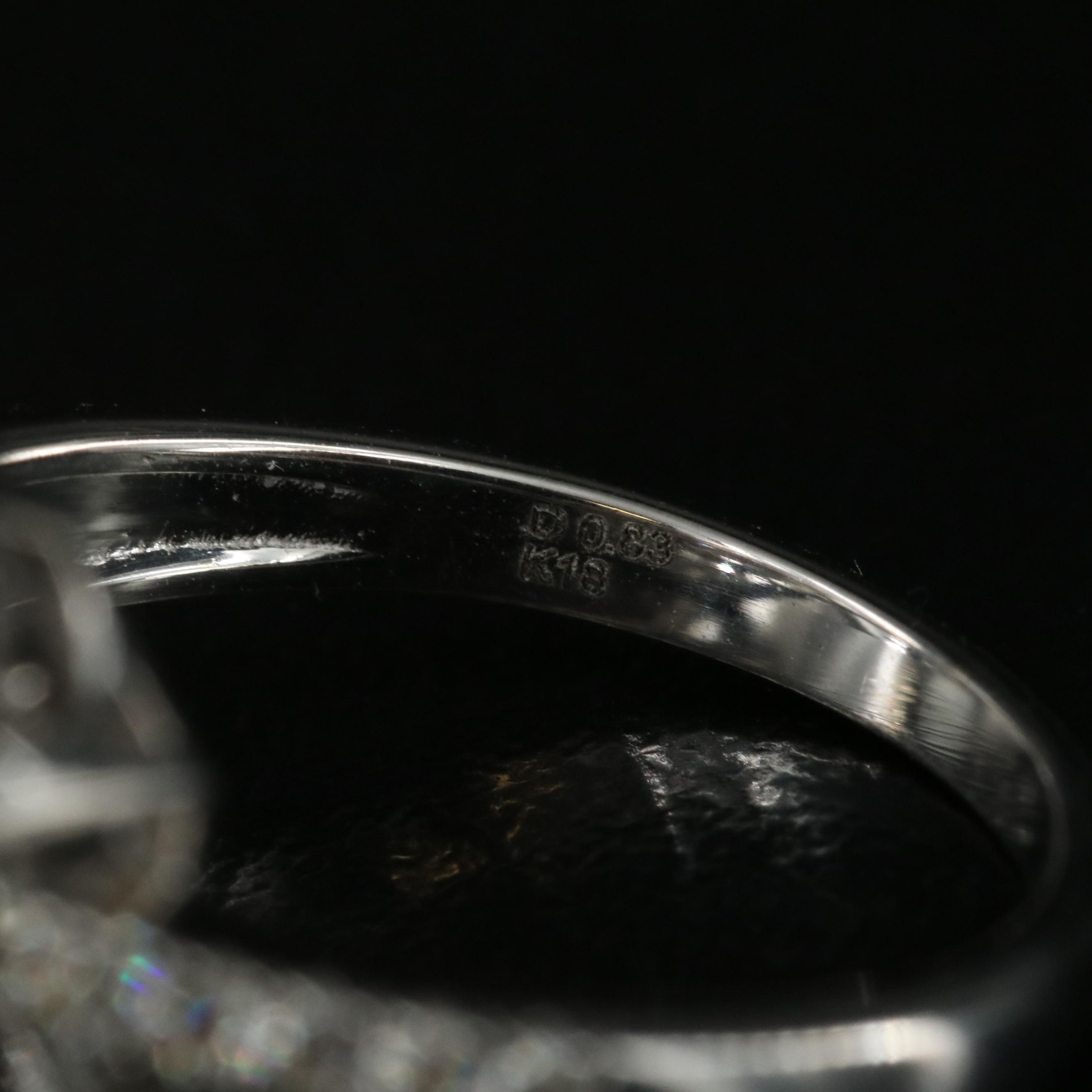 18K 1.06 CT Ceylon Sapphire and Diamond Ring with GIA Report